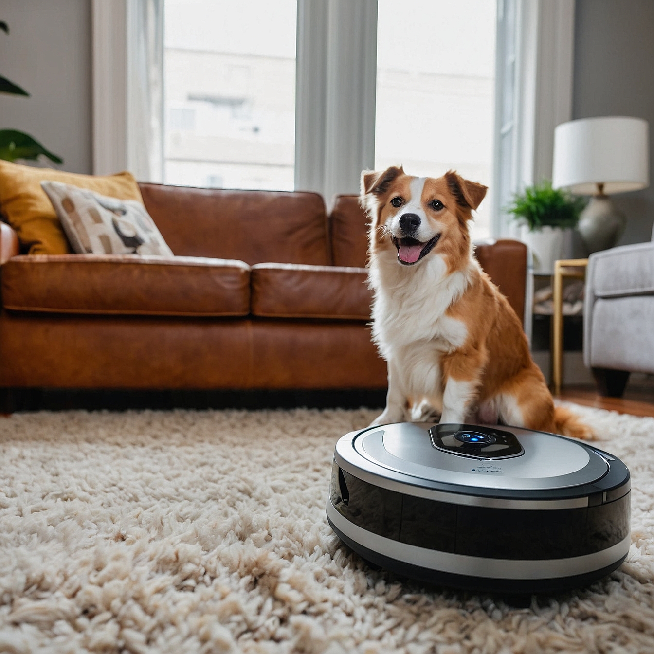 Easy Answers Facebook ad: Best Robot Vacuums For Dog Hair.