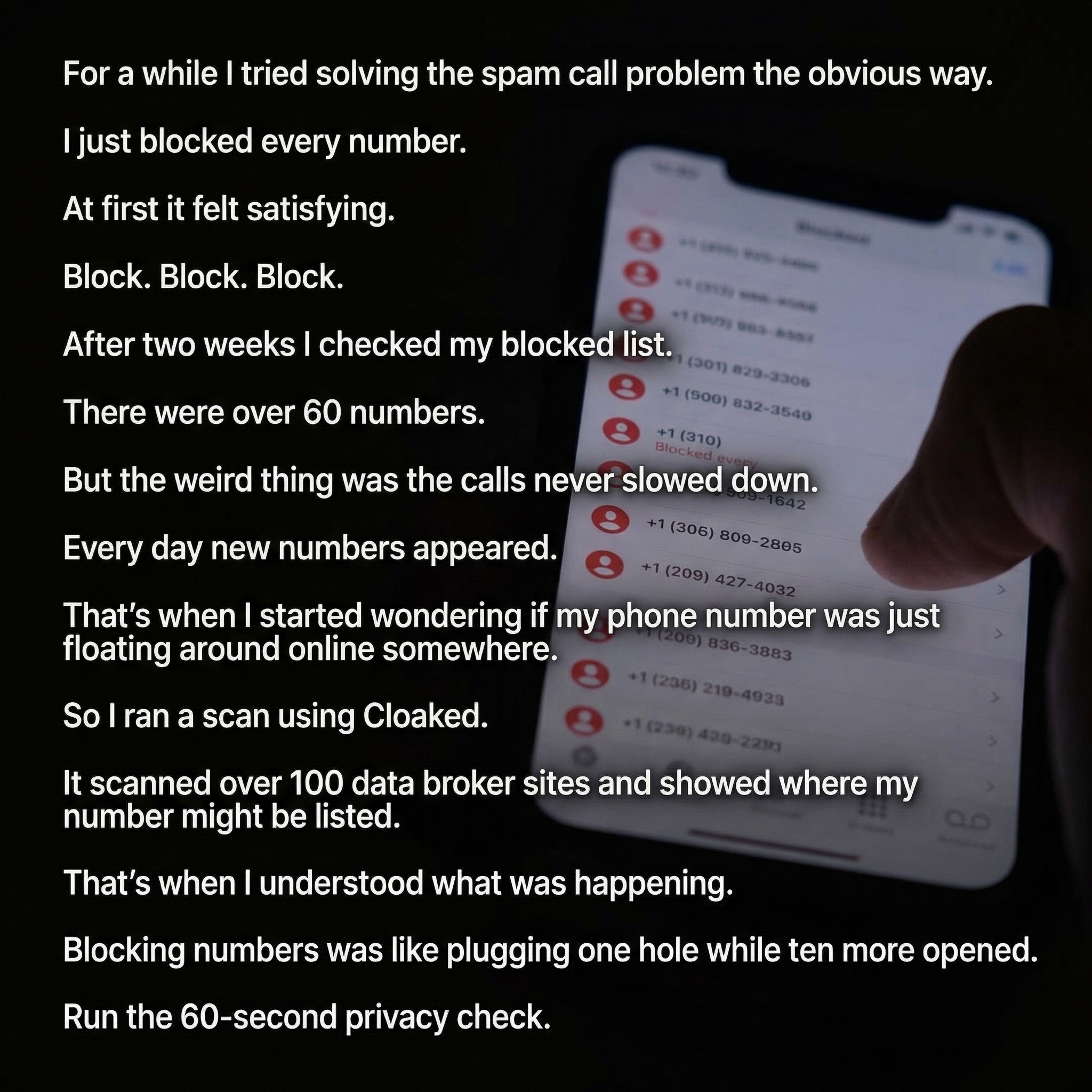 Cloaked Inc. Facebook ad
