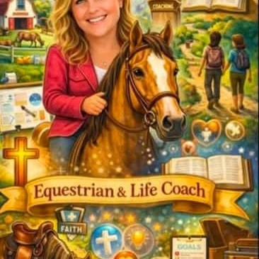 Nan Brock Life and Equestrian Coach Facebook ad: As a life coach, I am a progress…