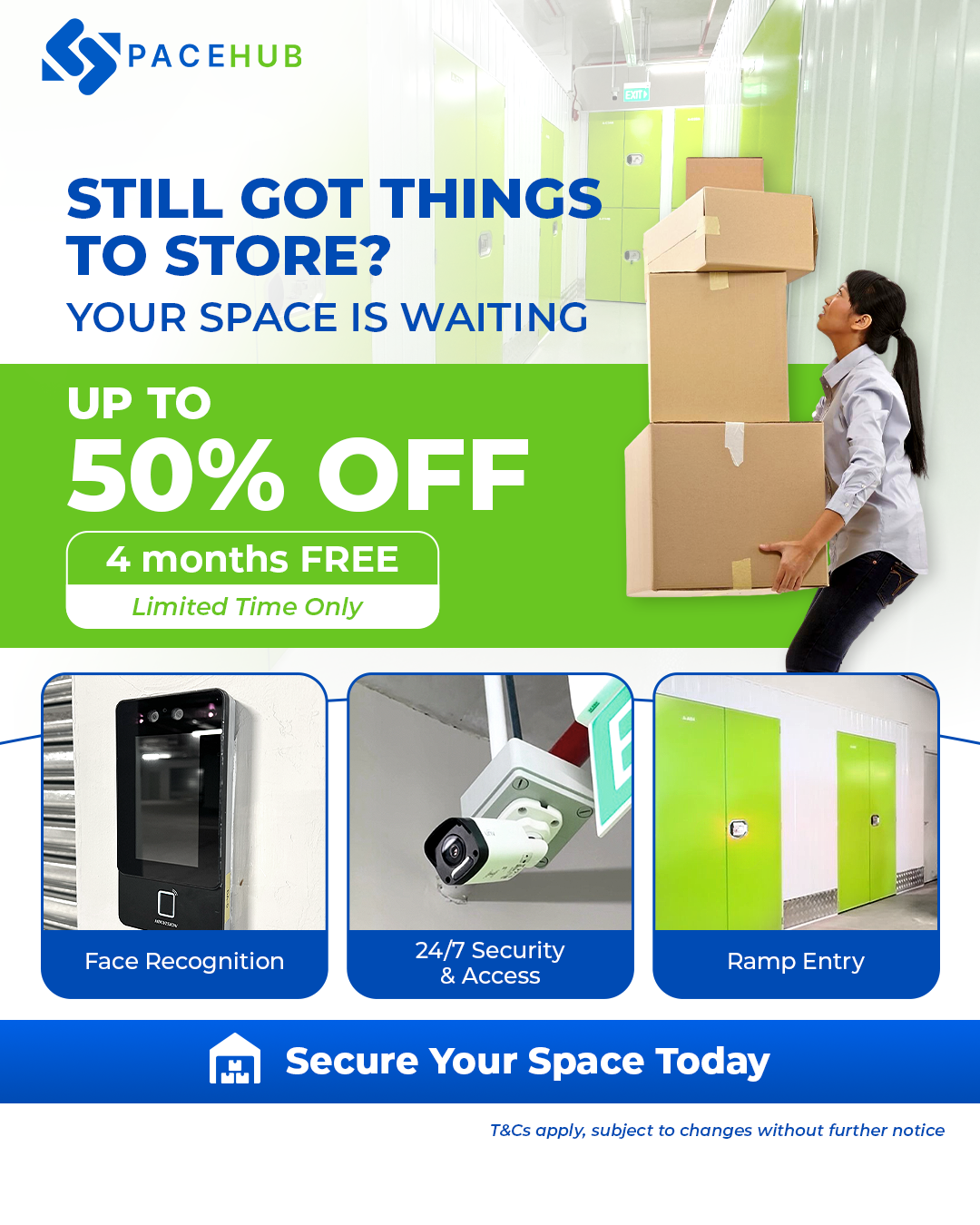 Spacehub Facebook ad
