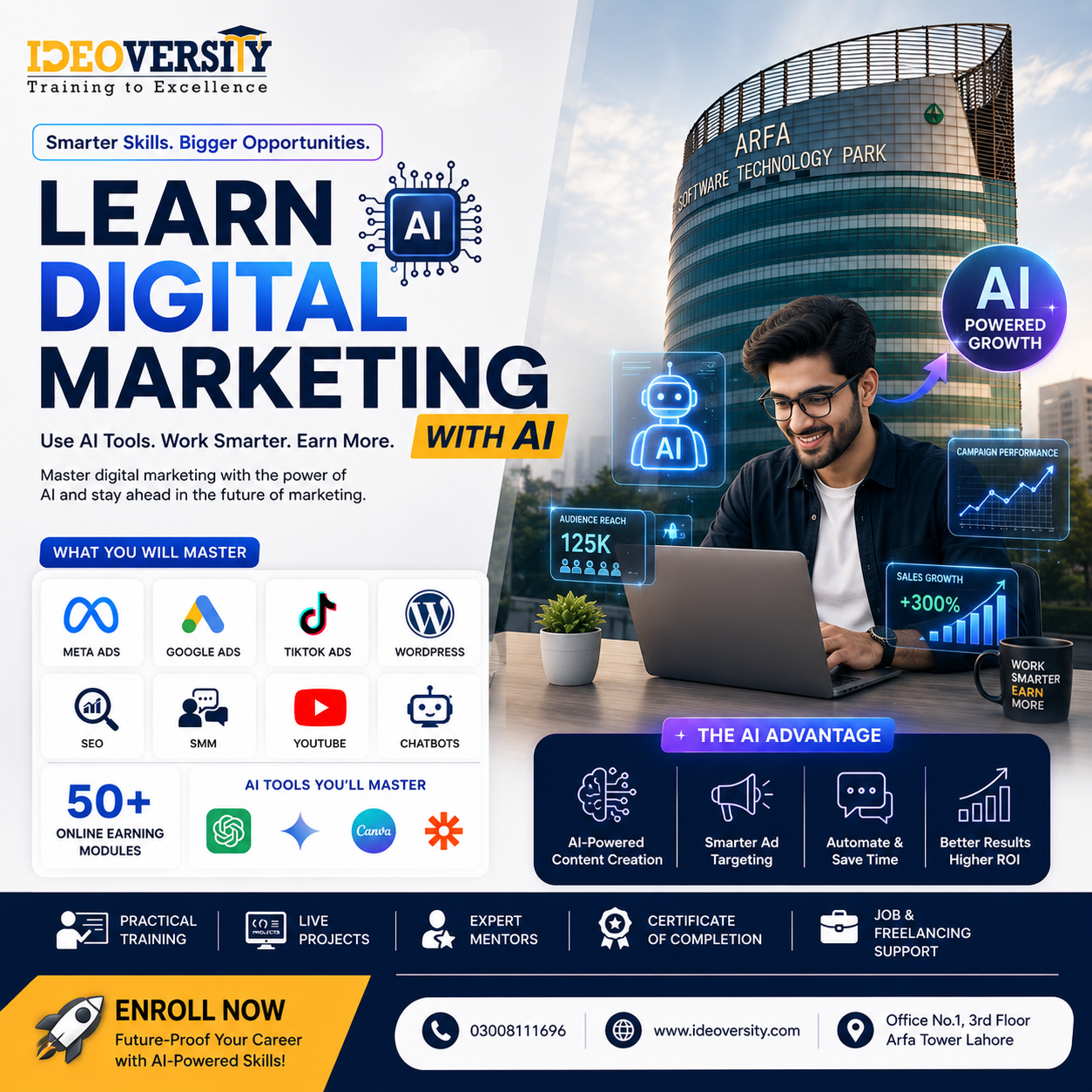 Ideoversity Facebook ad