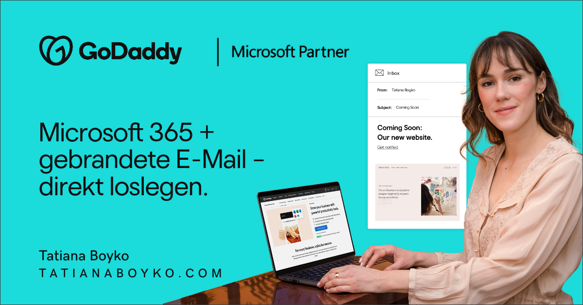GoDaddy Deutschland Facebook ad