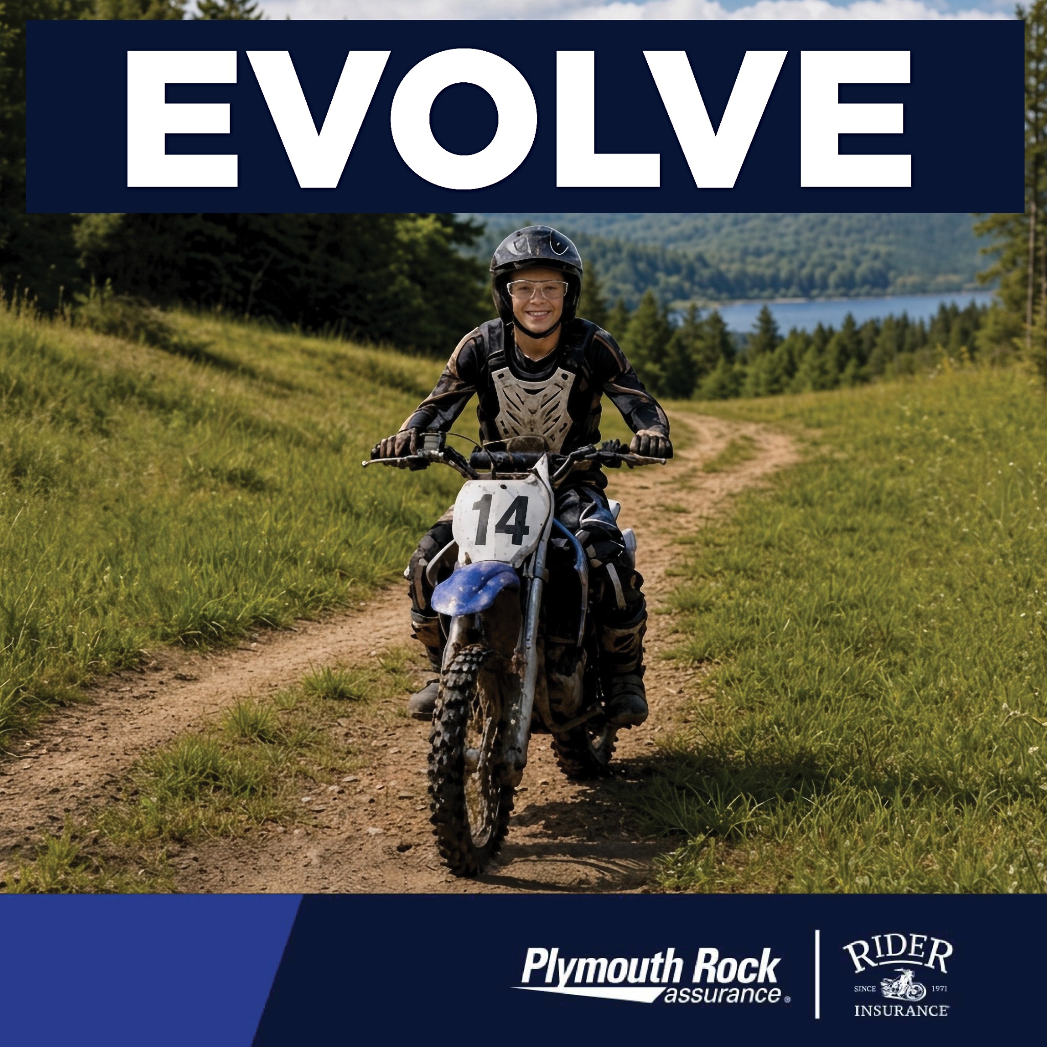 Rider Insurance Facebook ad