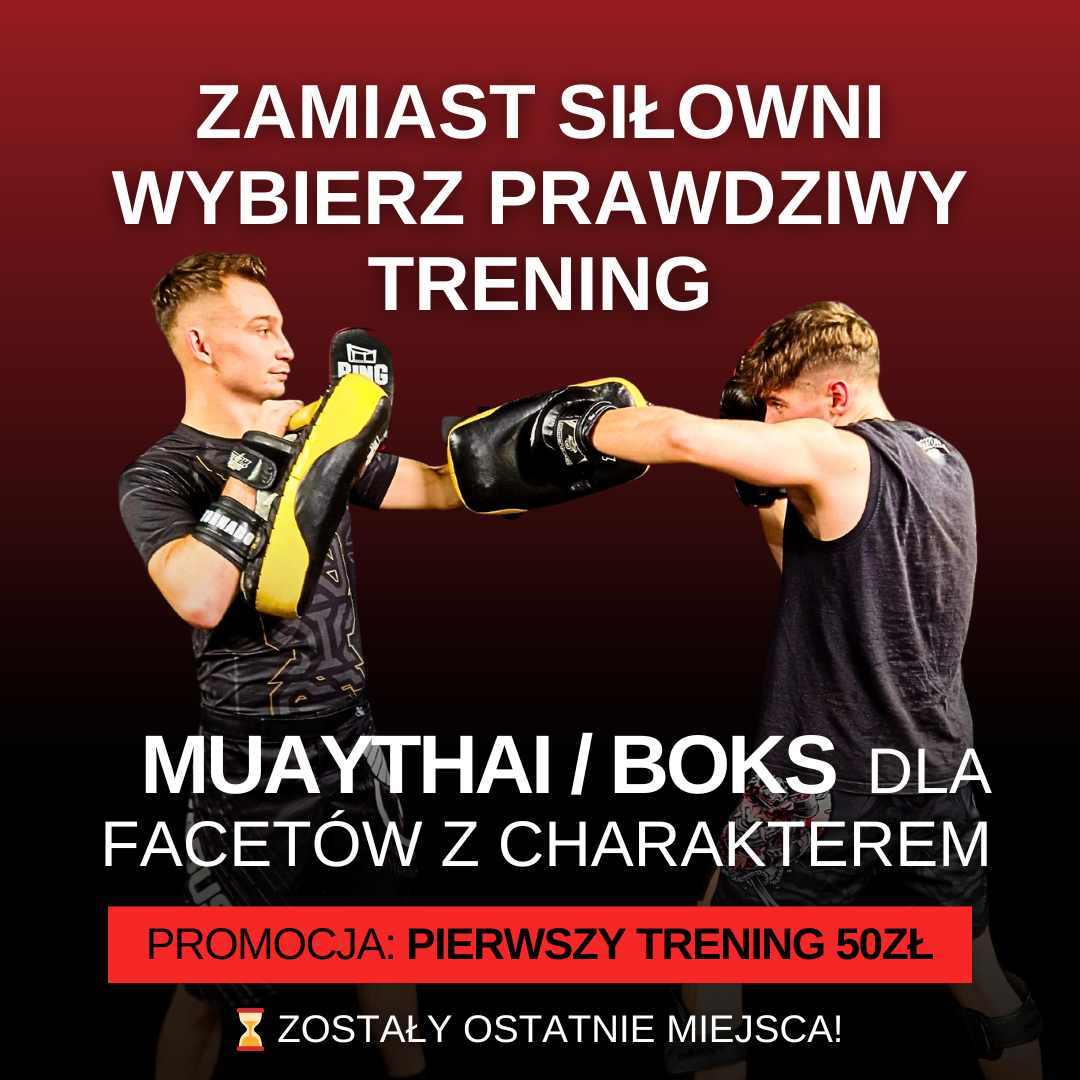 Miłosz Wolański - Trener Kickboxingu Facebook ad