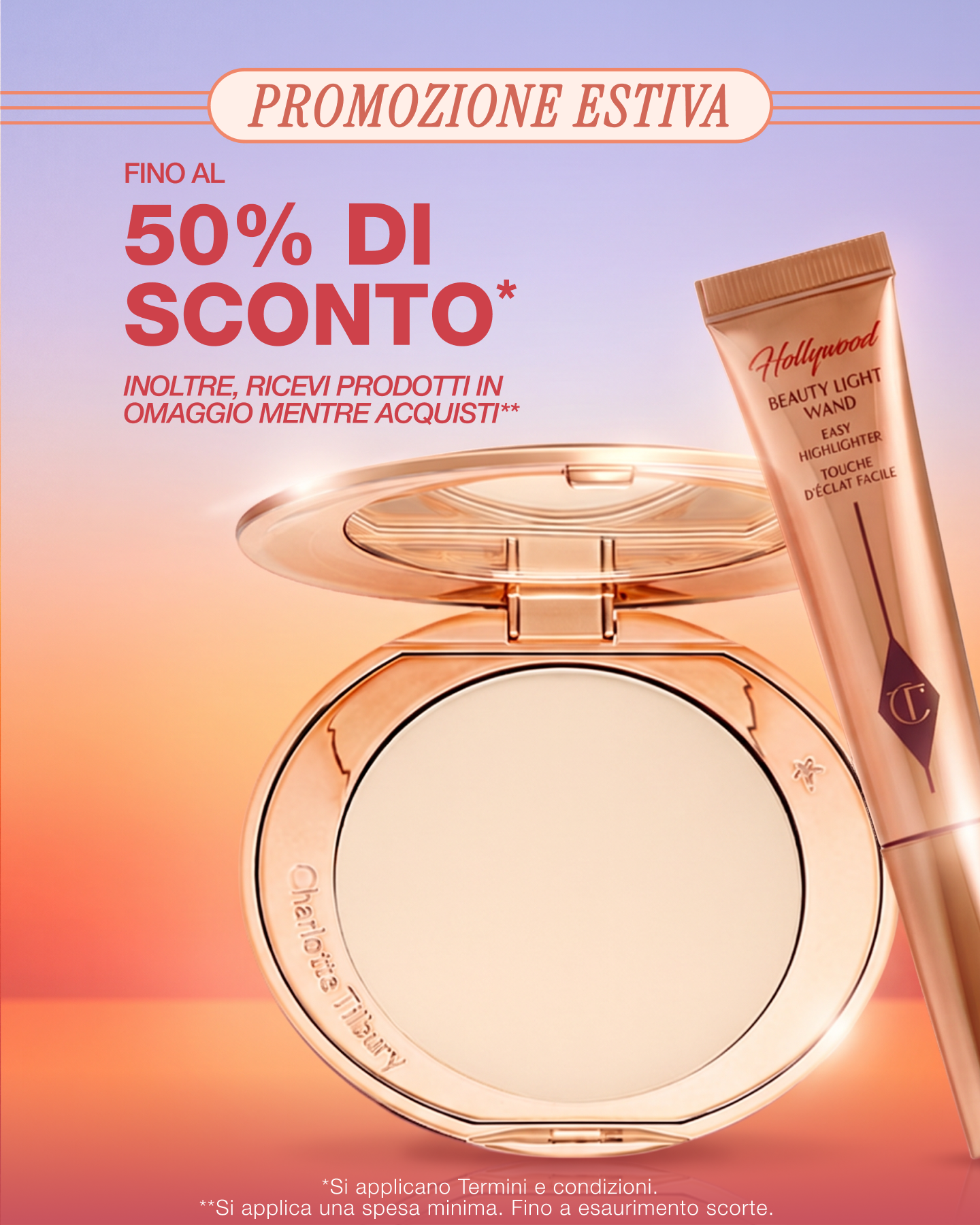 Charlotte Tilbury Facebook ad