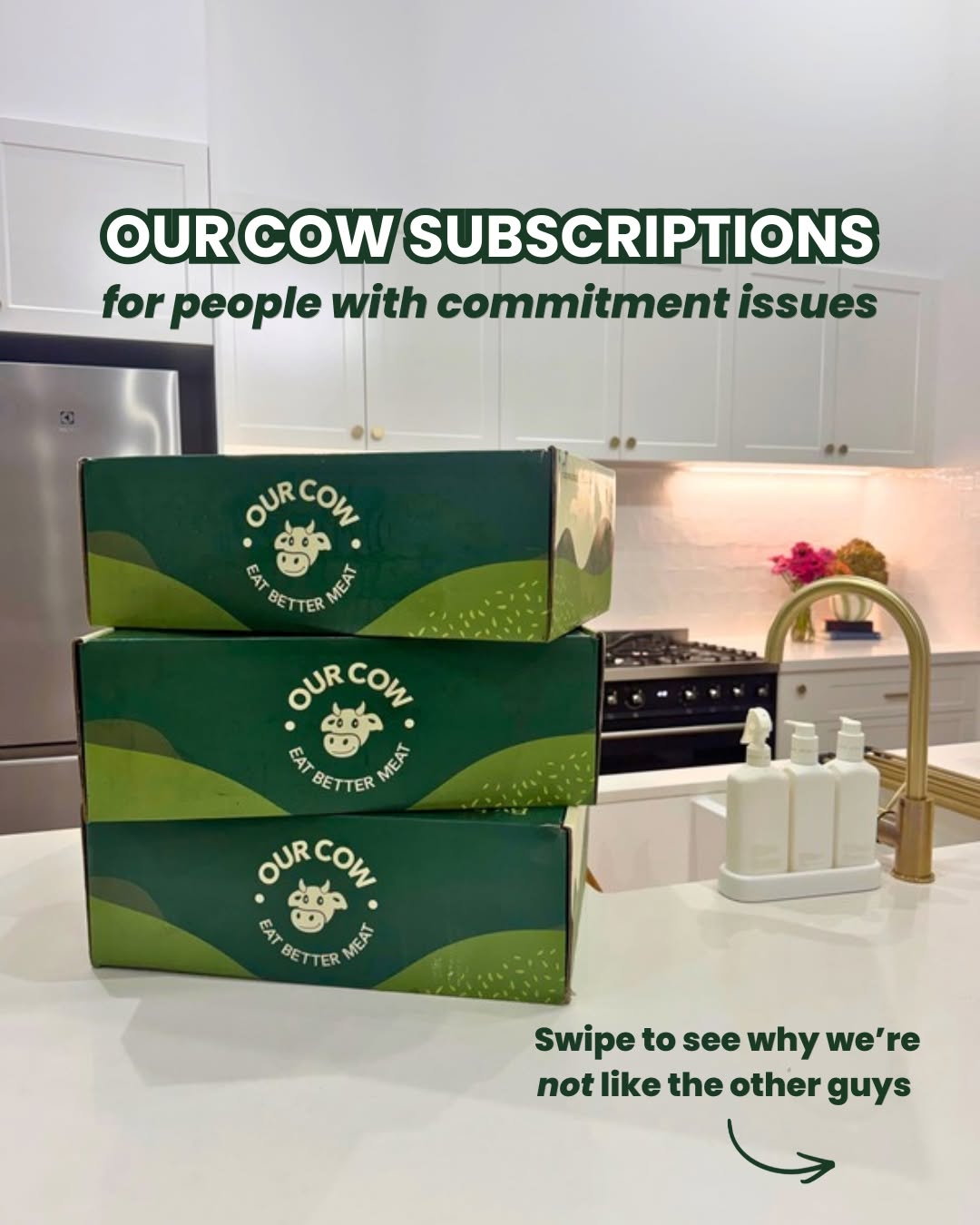 Our Cow Facebook ad
