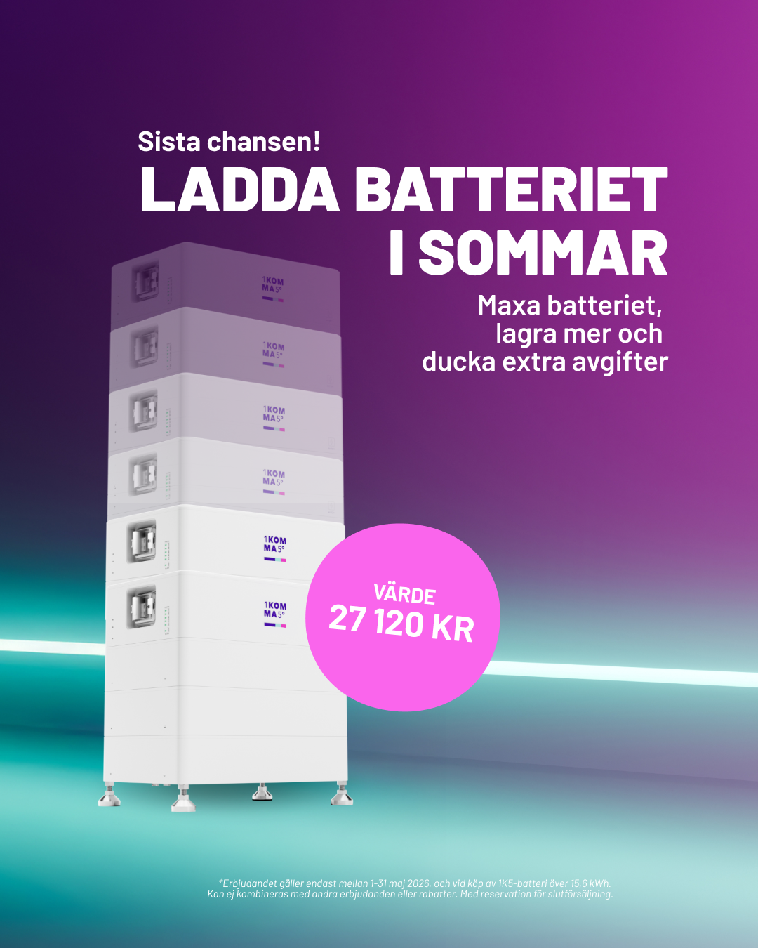 1KOMMA5 Sverige Facebook ad