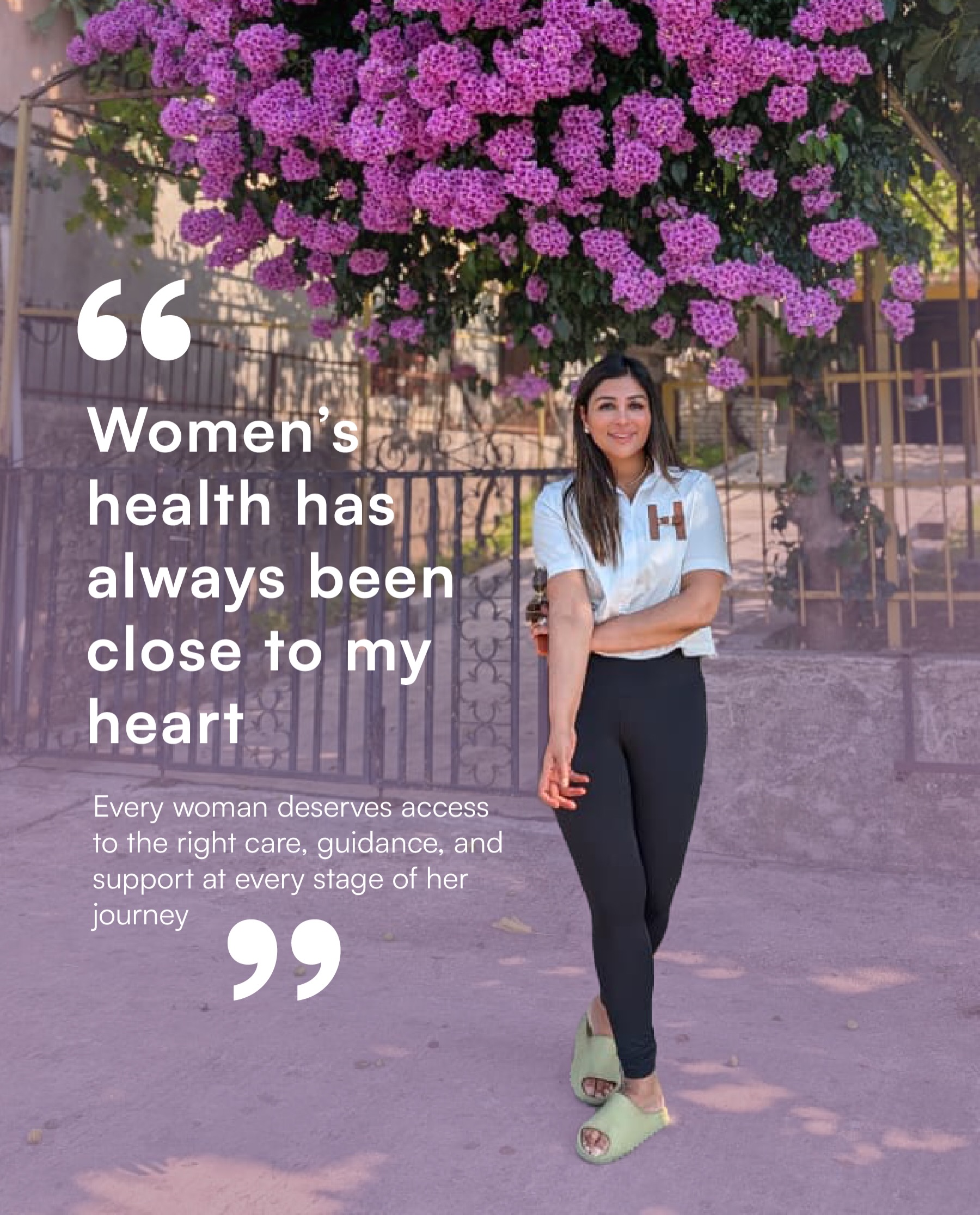 Alisha Moopen Facebook ad: I often think about the journey of a…