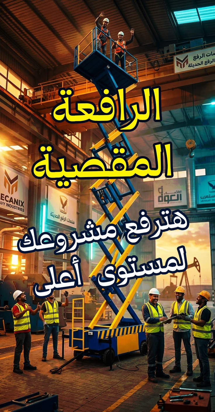 المصرية الايطالية للسقالات والروافع Facebook ad: مش كل رافعة مناسبة لمشروعك…