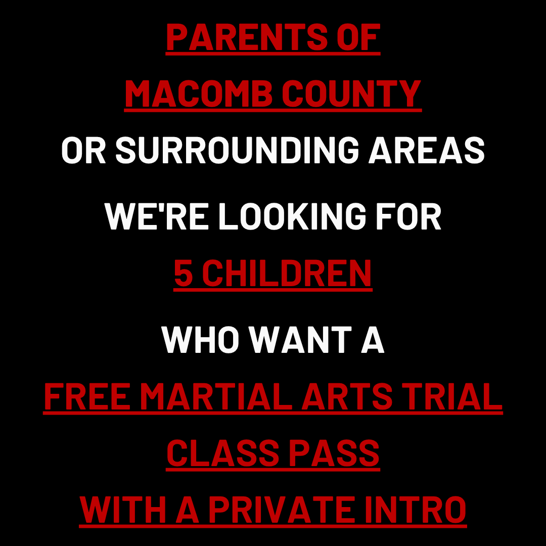 Legendary Martial Arts Academy Facebook ad: Want a FREE Kids Martial Arts Trial Class Pass?