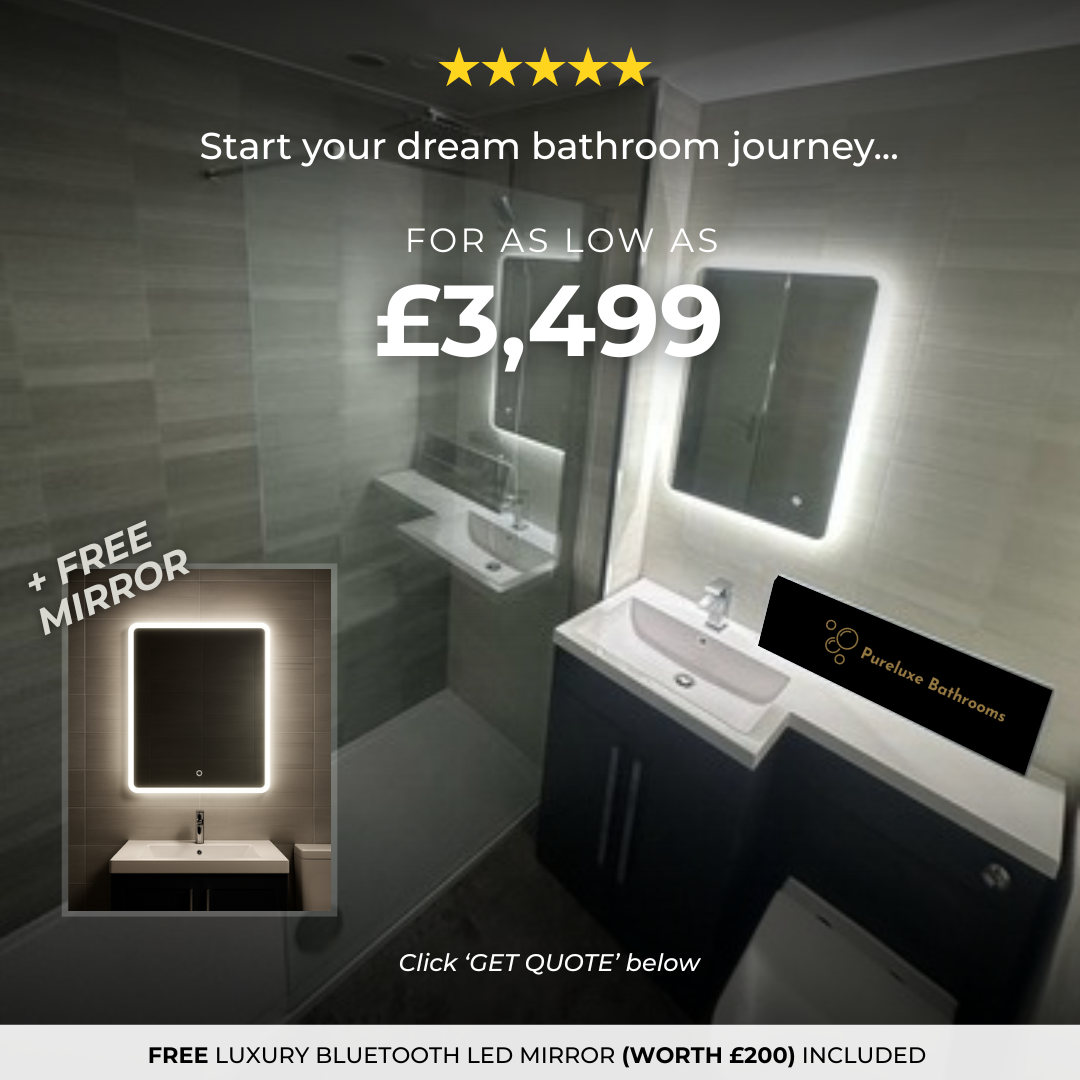 PureLuxe Bathrooms Facebook ad
