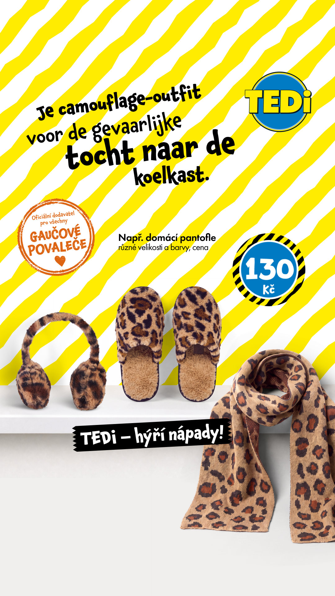 TEDi Česko Facebook ad: Horké novinky: TEDi