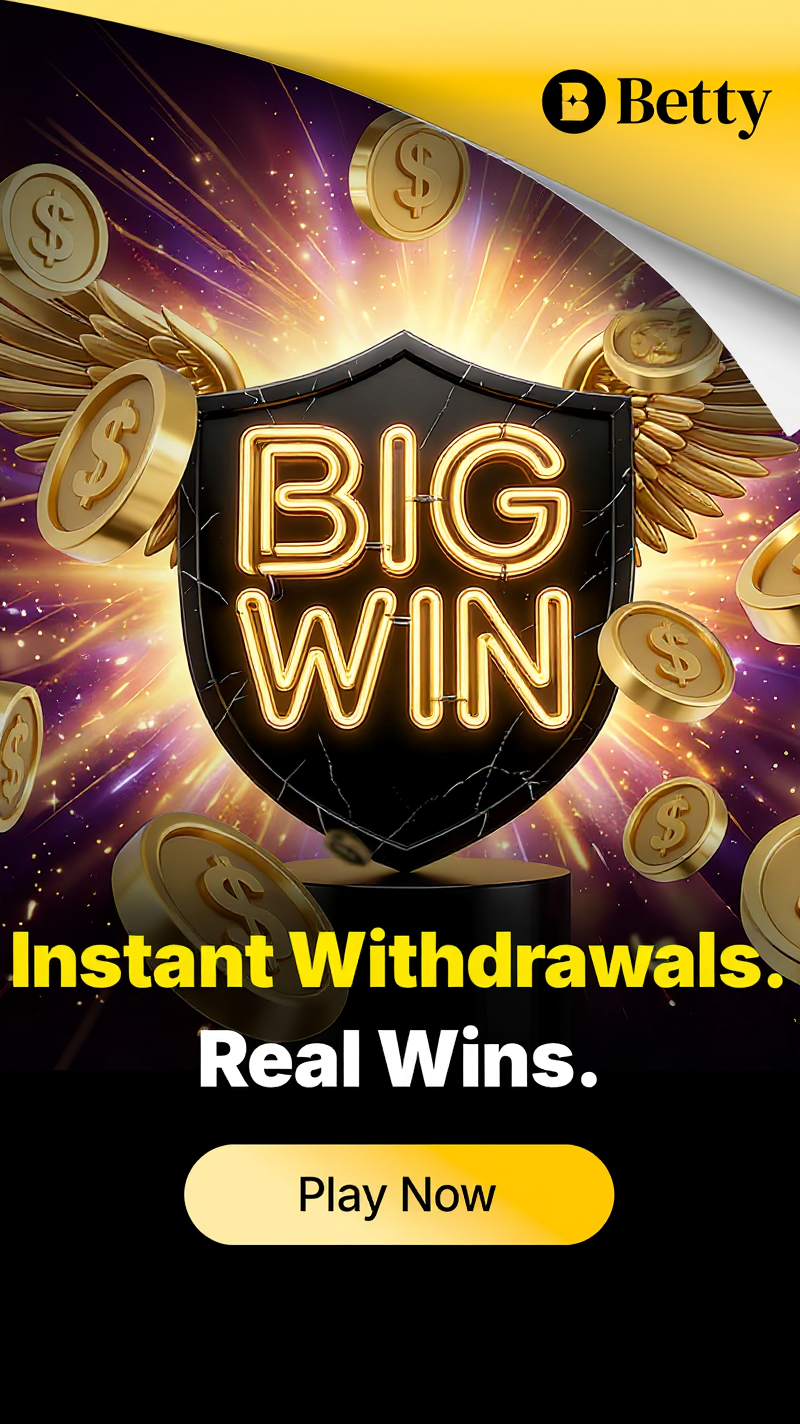 Betty Online Casino Facebook ad