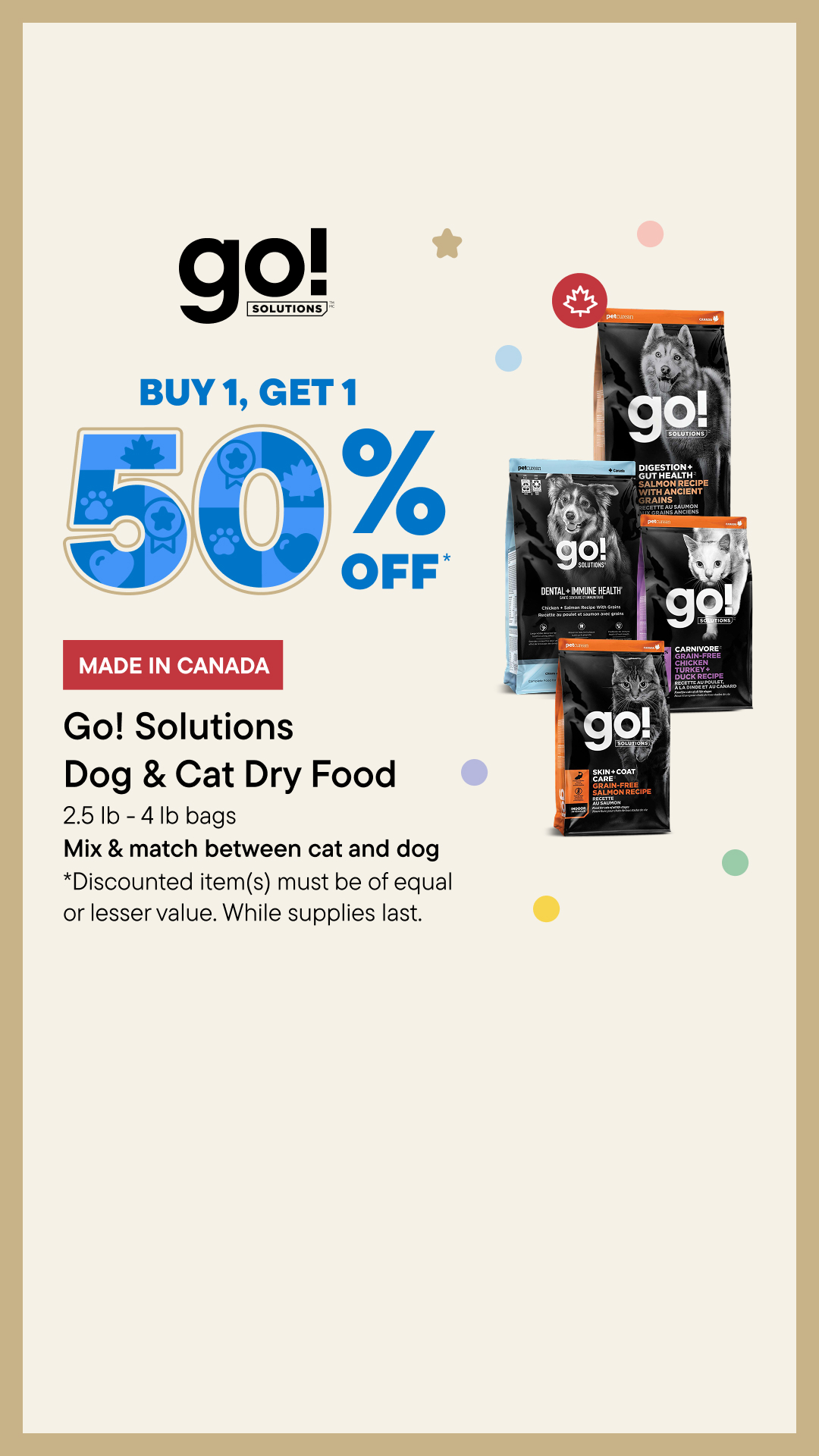Pet Valu Facebook ad