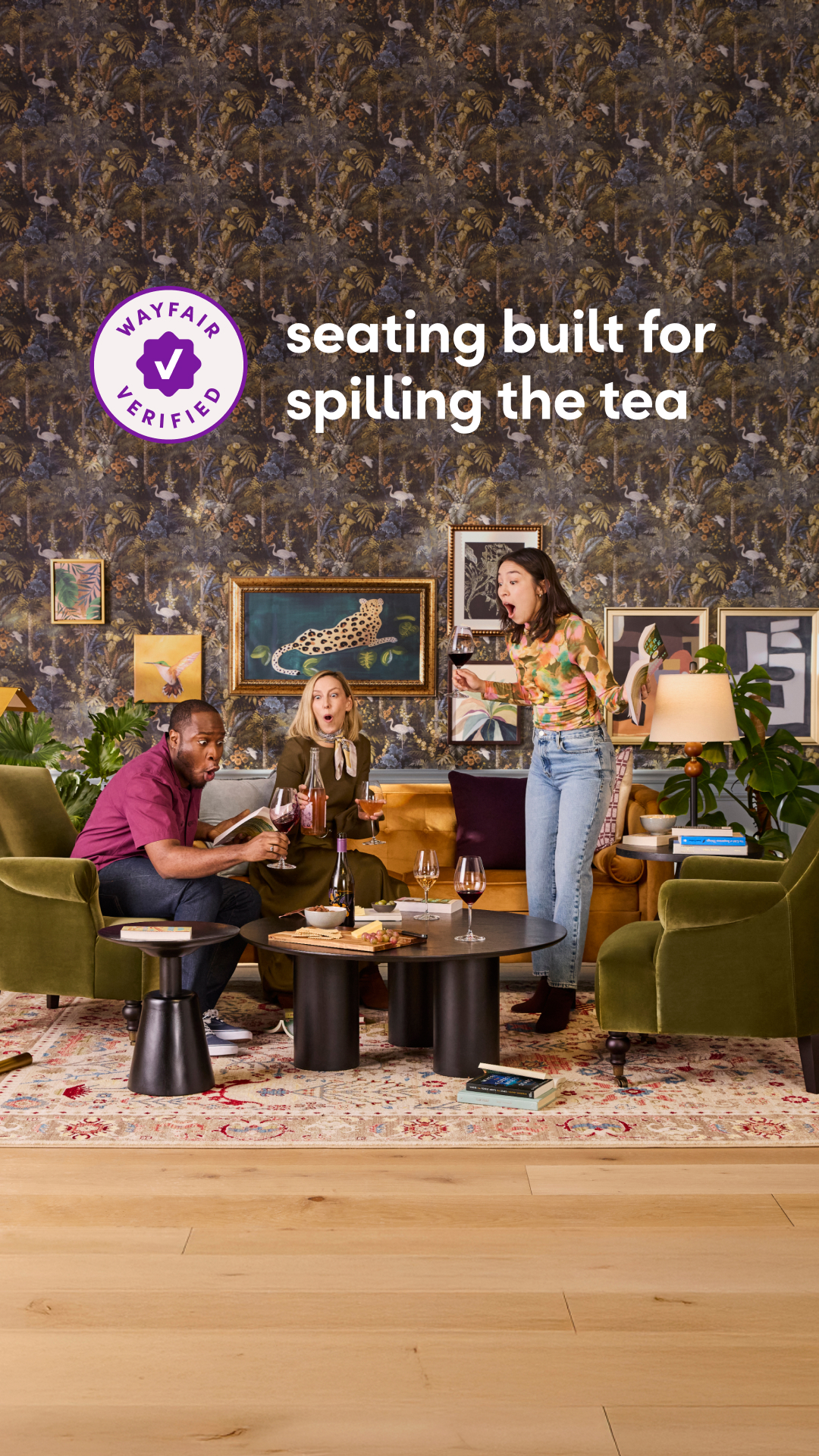 Wayfair Facebook ad
