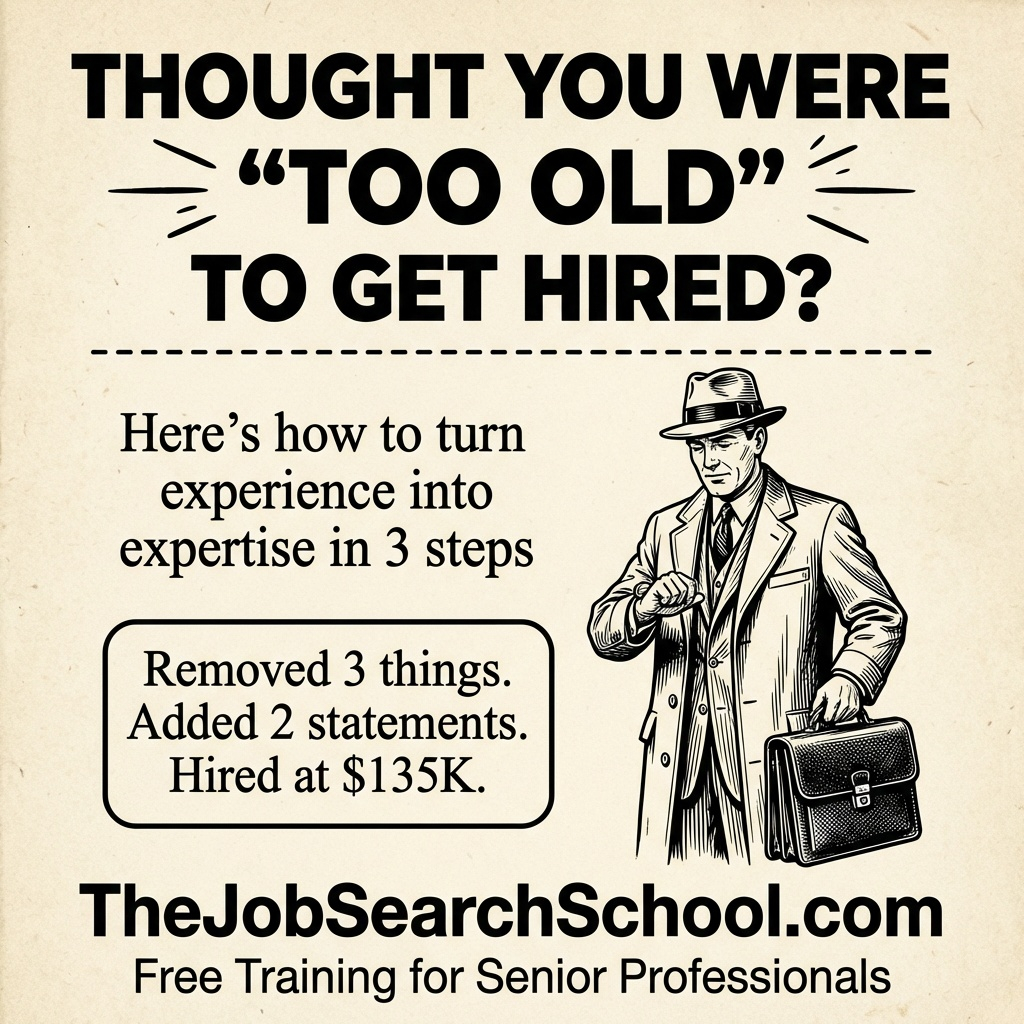 The Job Search School Facebook ad