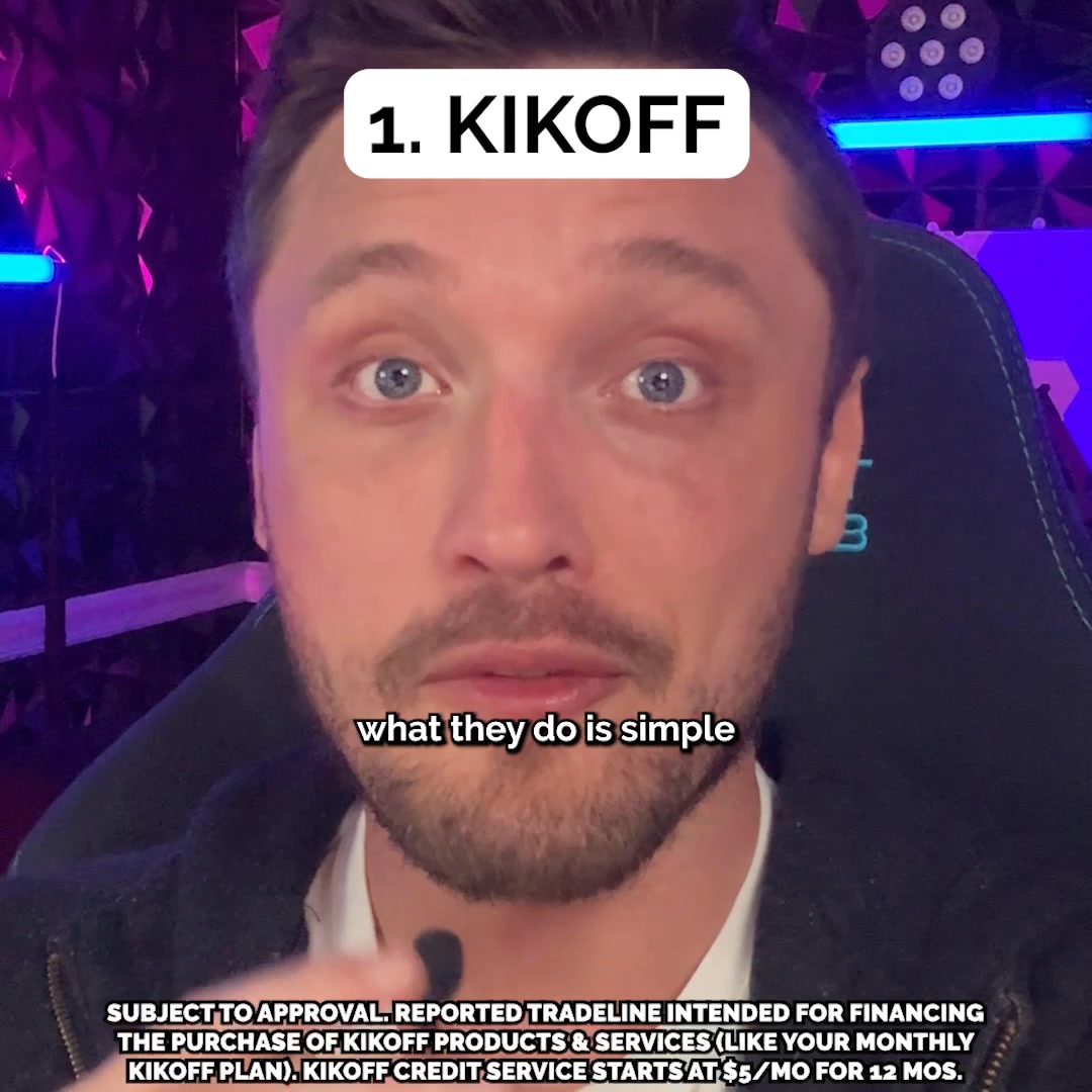 Kikoff Facebook ad: Zero interest. No credit check.