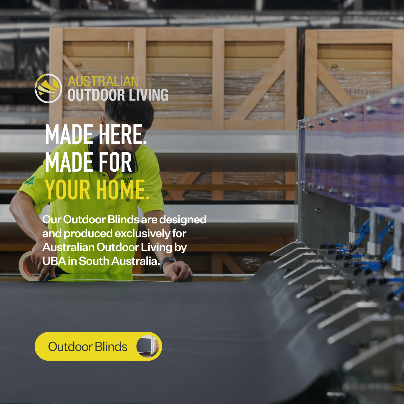 Australian Outdoor Living Facebook ad from Aug 18, 2026