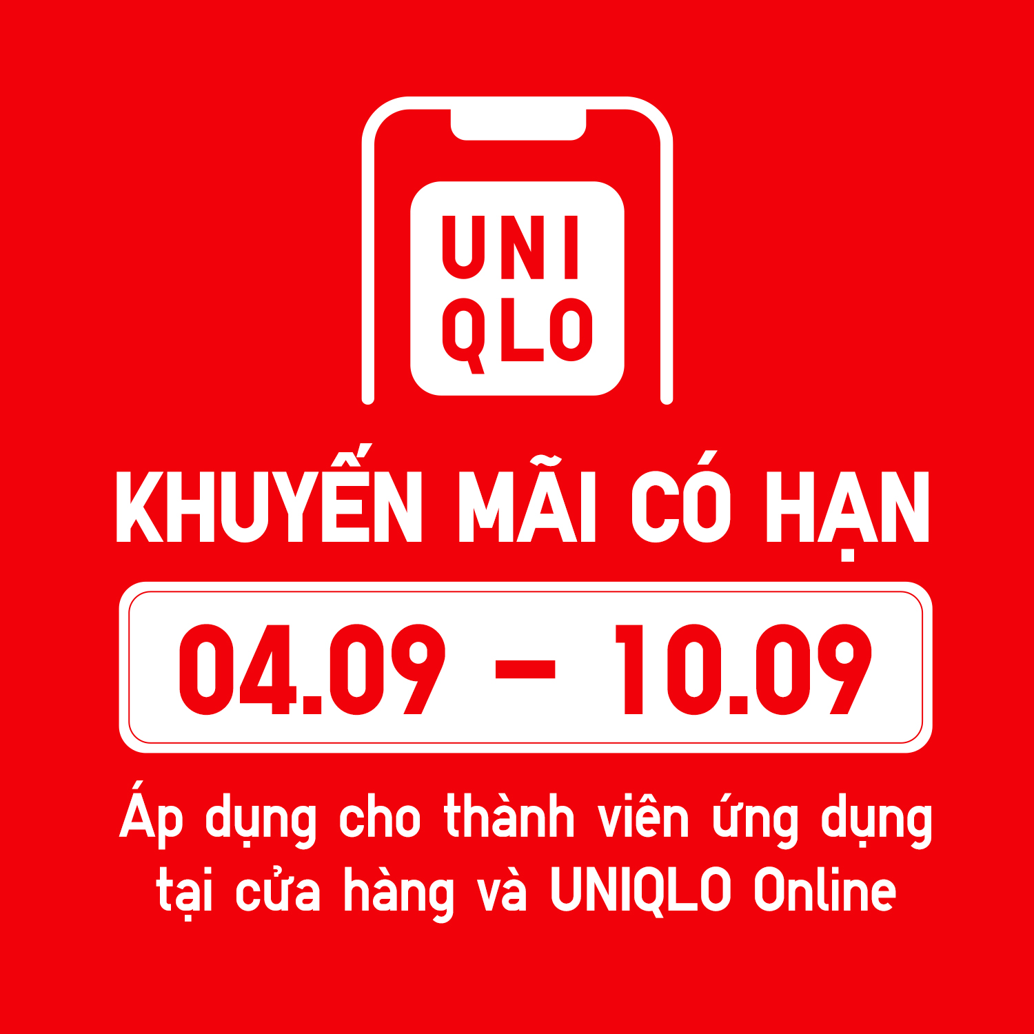 Uniqlo Vietnam Facebook ad