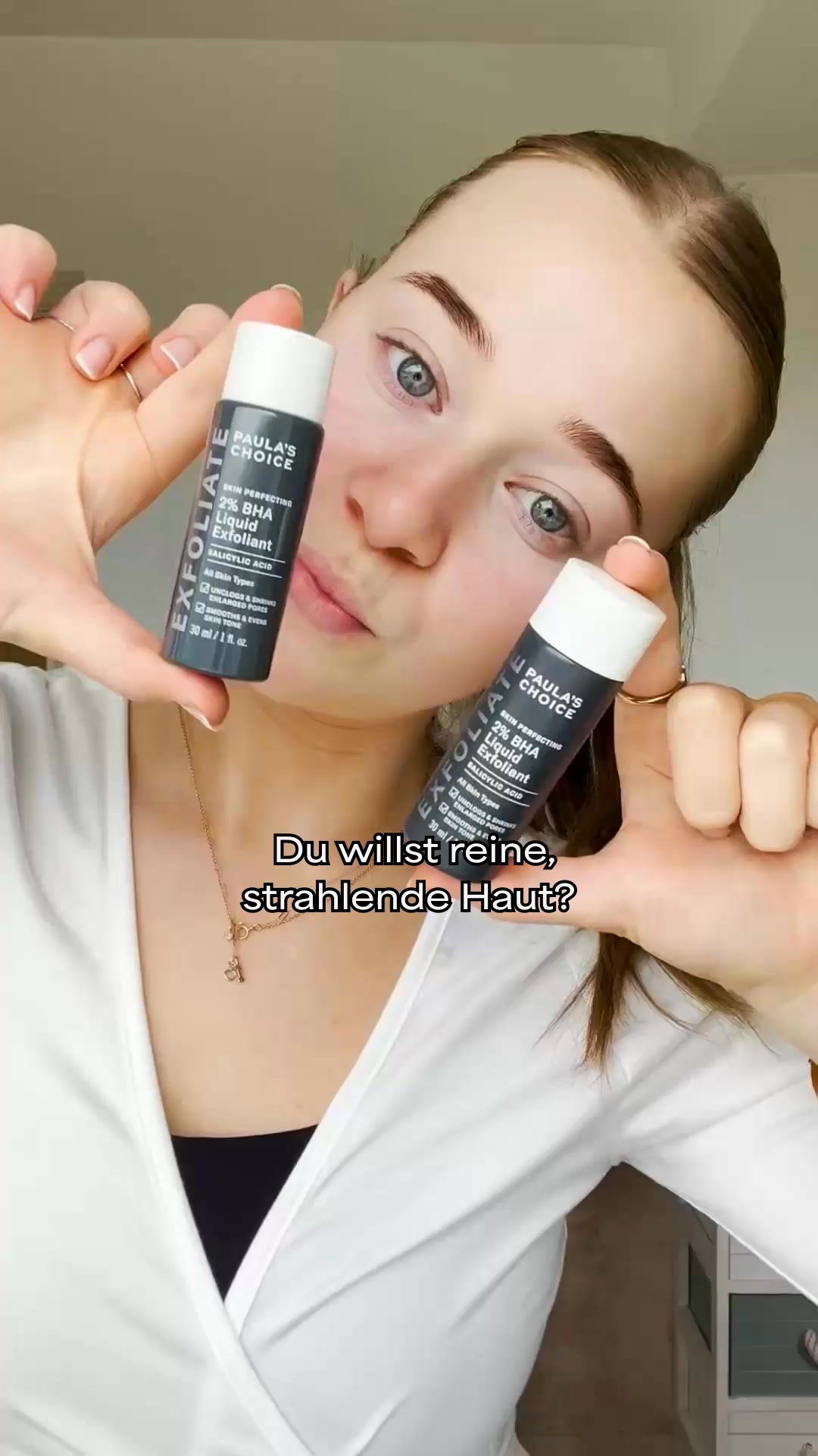 Paula's Choice Facebook ad: Jetzt 12 € + gratis Versand