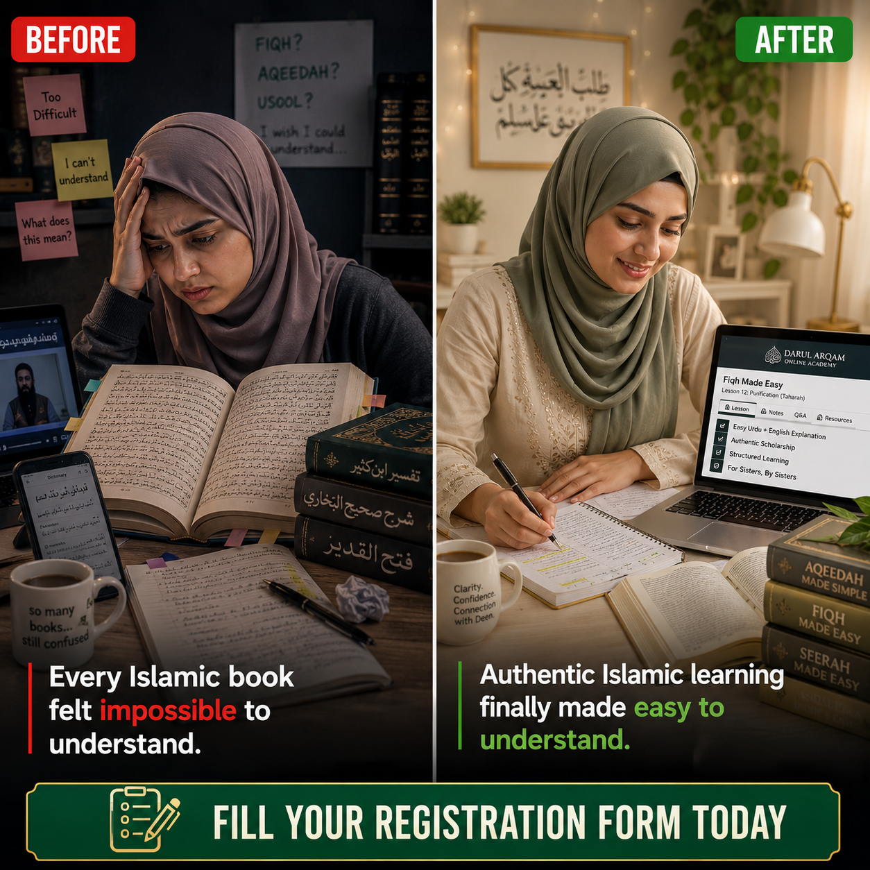 Darul Arqam Online Academy Facebook ad