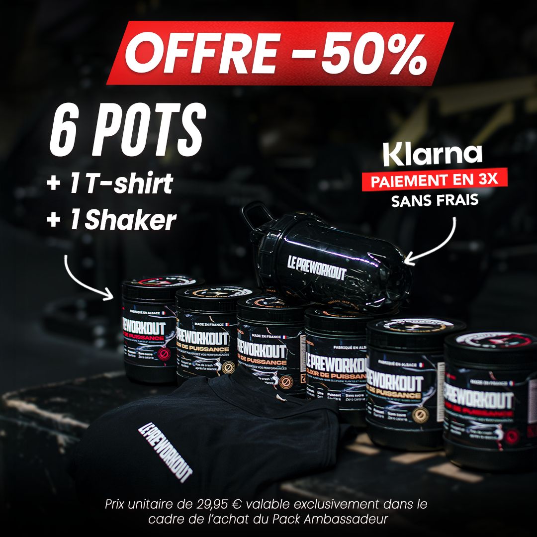 LE Preworkout : Elixir de Puissance Facebook ad