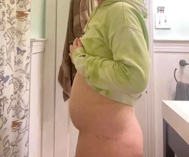 Sarah Chen Facebook ad: That's Not A Beer Belly. That's Your Liver Dying