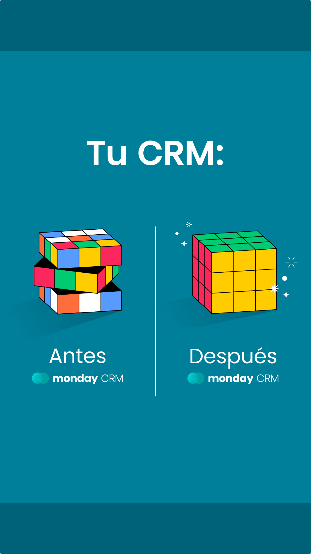 monday CRM Facebook ad