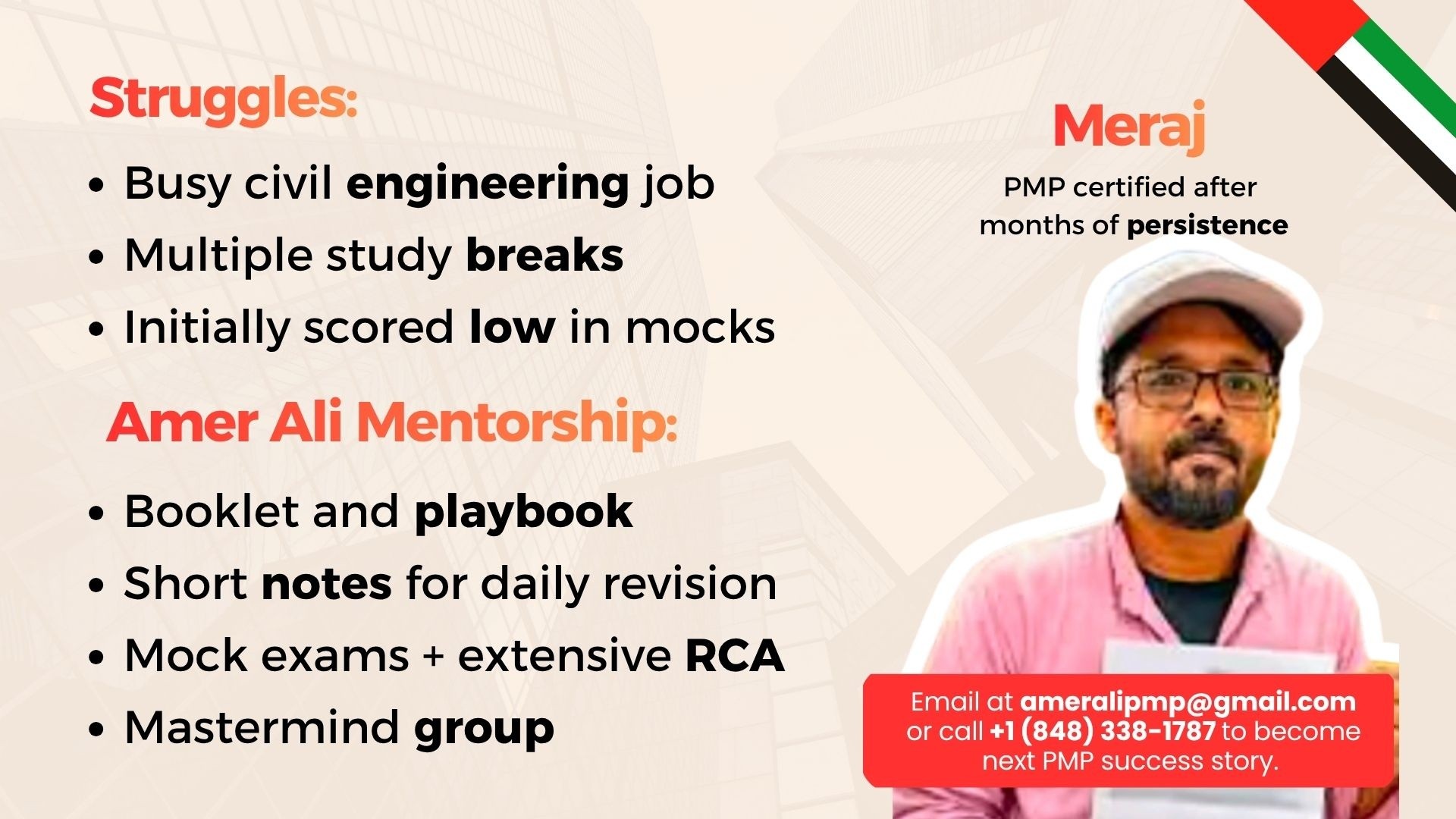 Become PMP with Amer Facebook ad: Stop Collecting Courses. Start Passing.