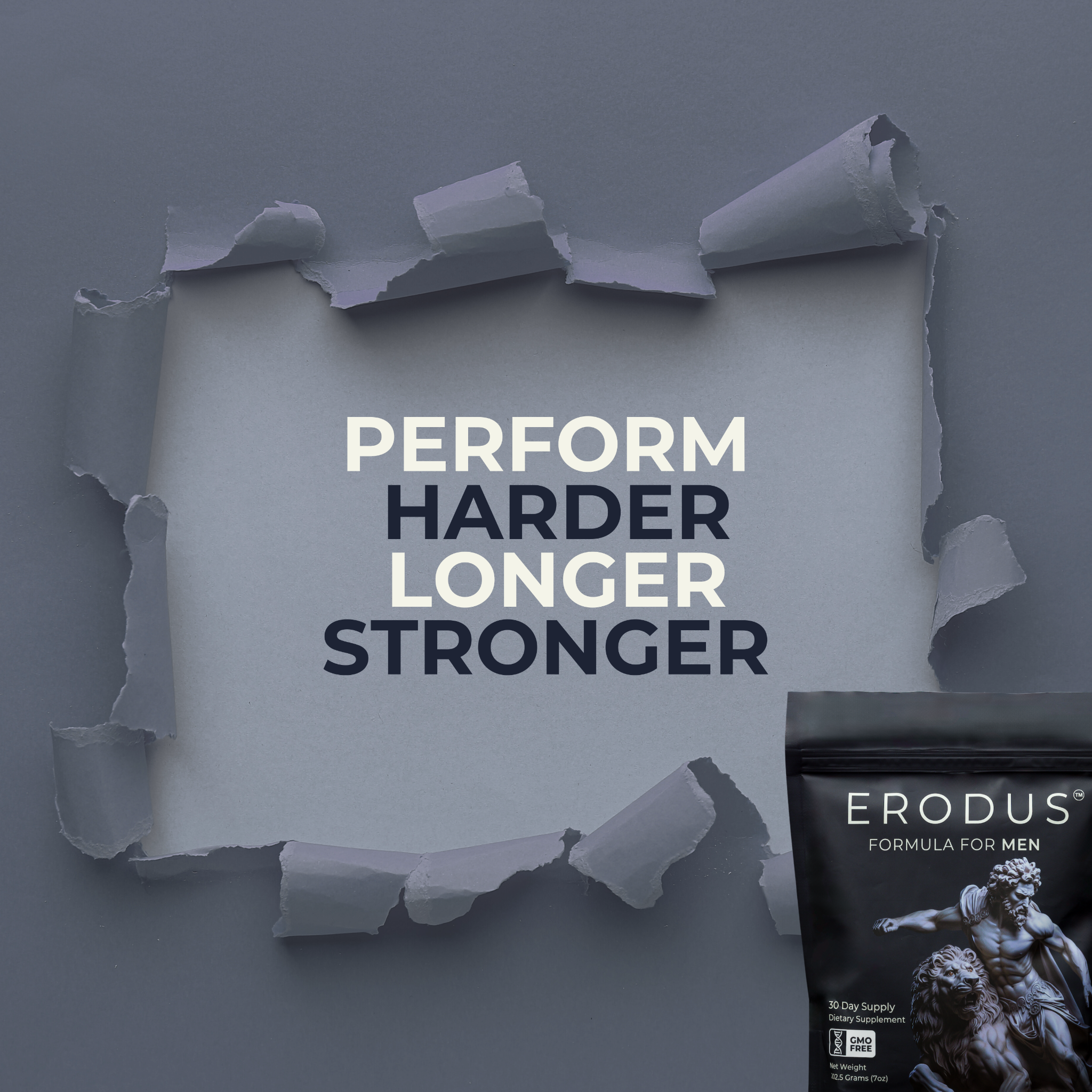 Erodus Formula For Men Facebook ad