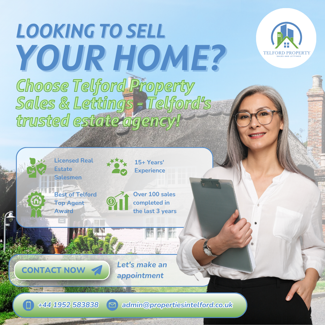Telford Lettings Facebook ad: Your Telford Property SOLD, Fast & for the Right Price!