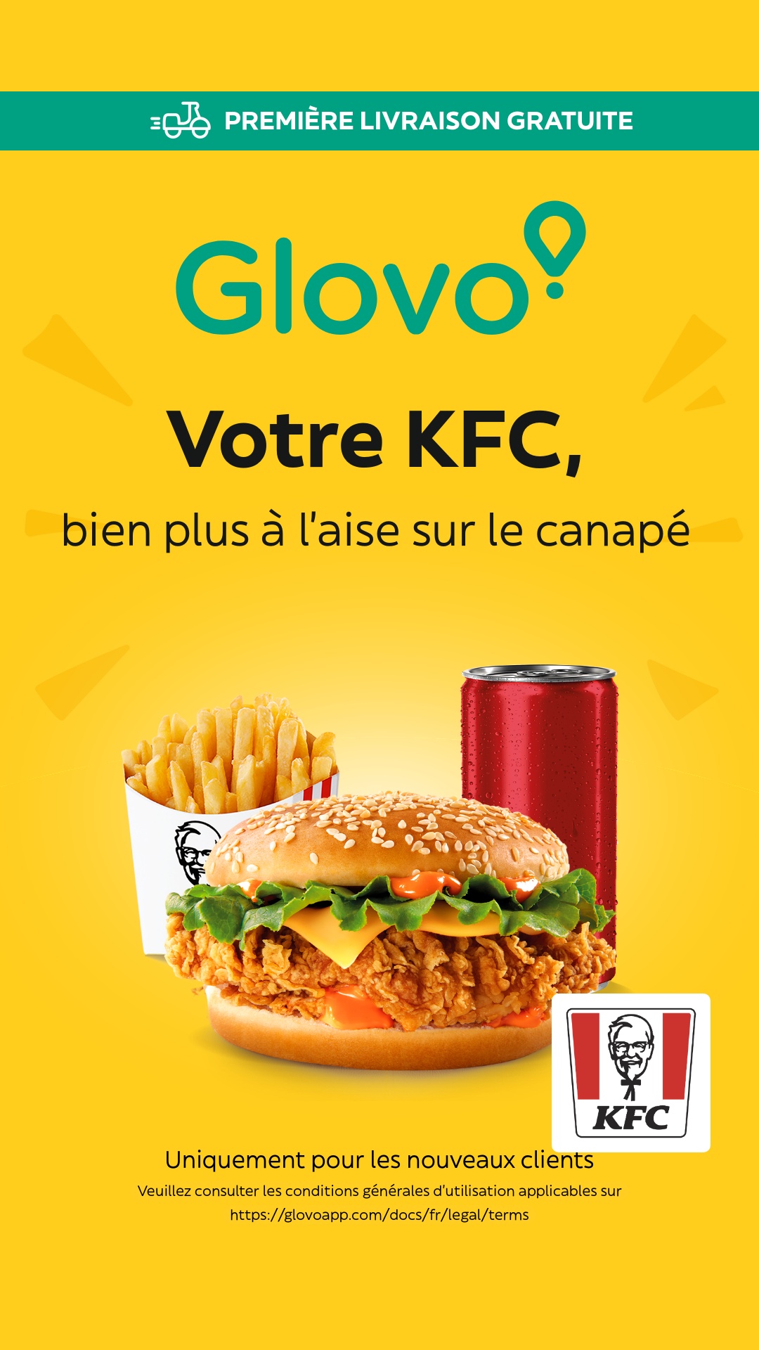 Glovo Facebook ad