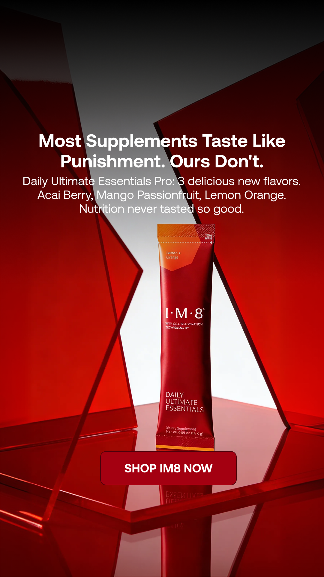 IM8 Health Facebook ad