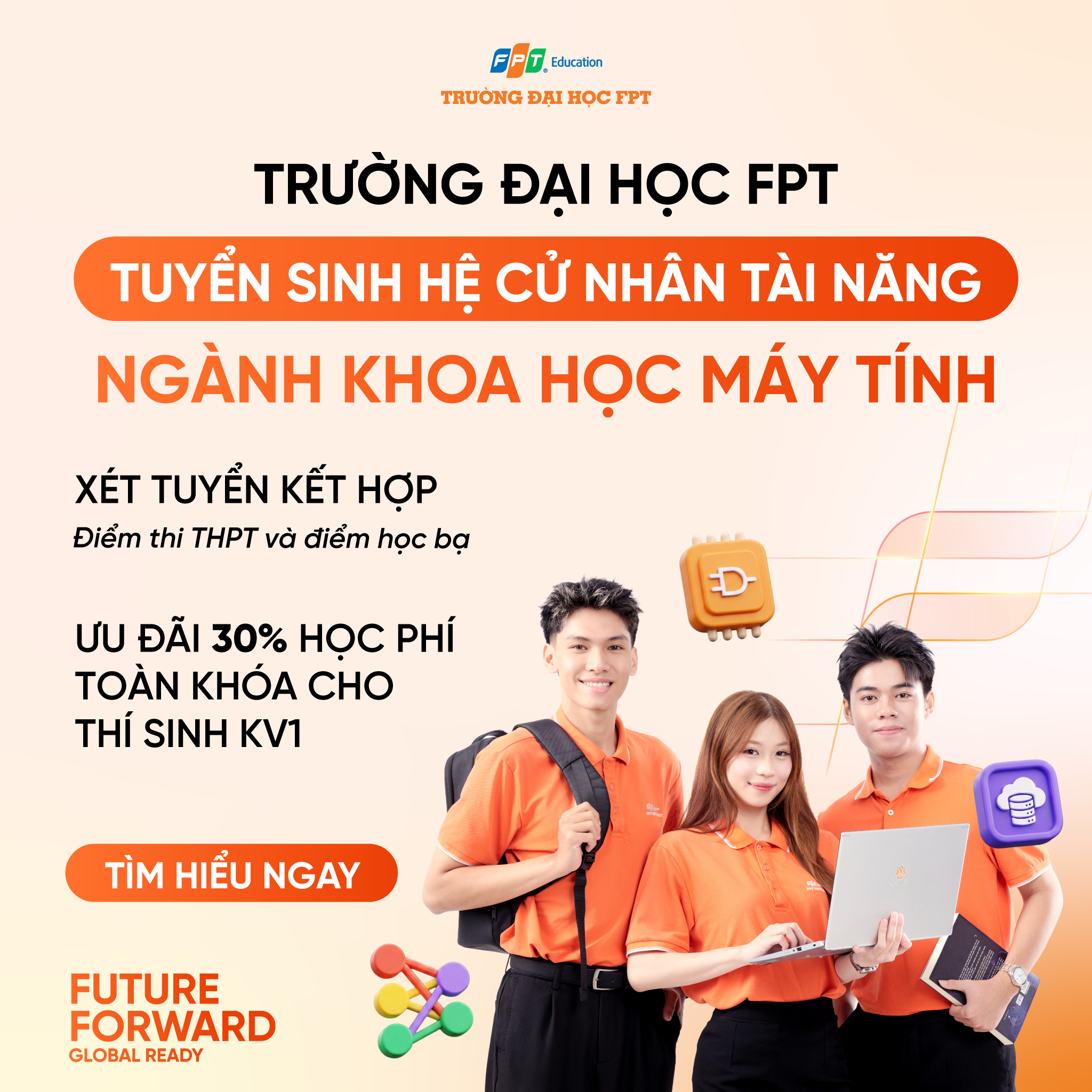 Thông tin Tuyển sinh Trường Đại học FPT Facebook ad: Trường ĐH FPT mở cổng đăng ký tuyển sinh năm 2026