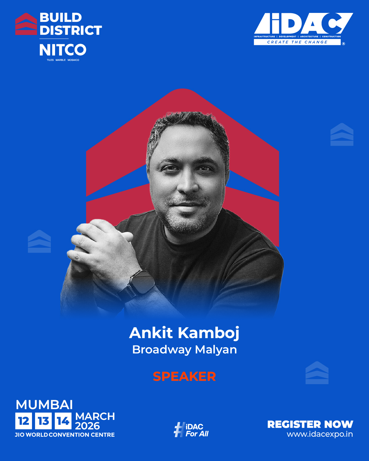 Idac expo Facebook ad: Build District Speaker at iDAC Expo