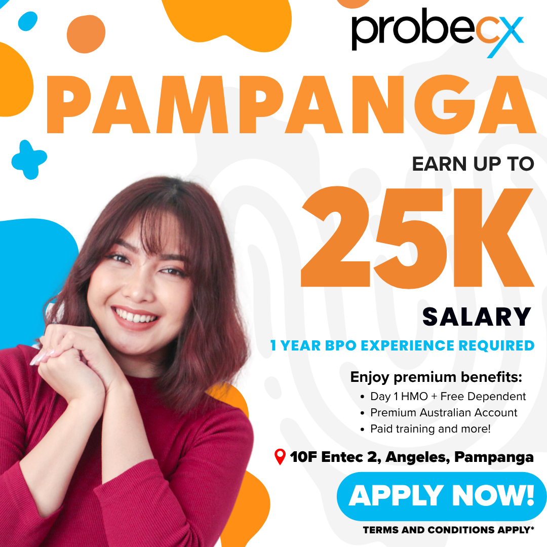Probe CX Philippines Facebook ad