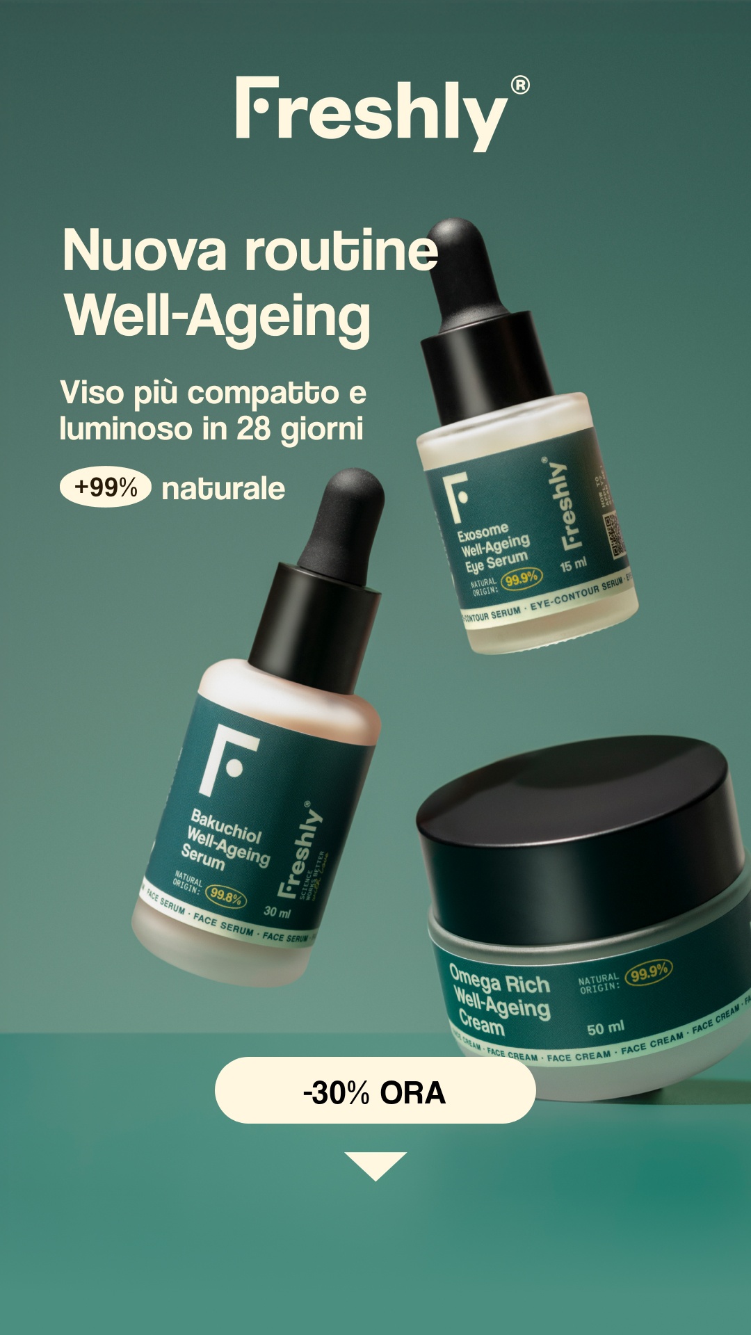 Freshly Cosmetics Facebook ad