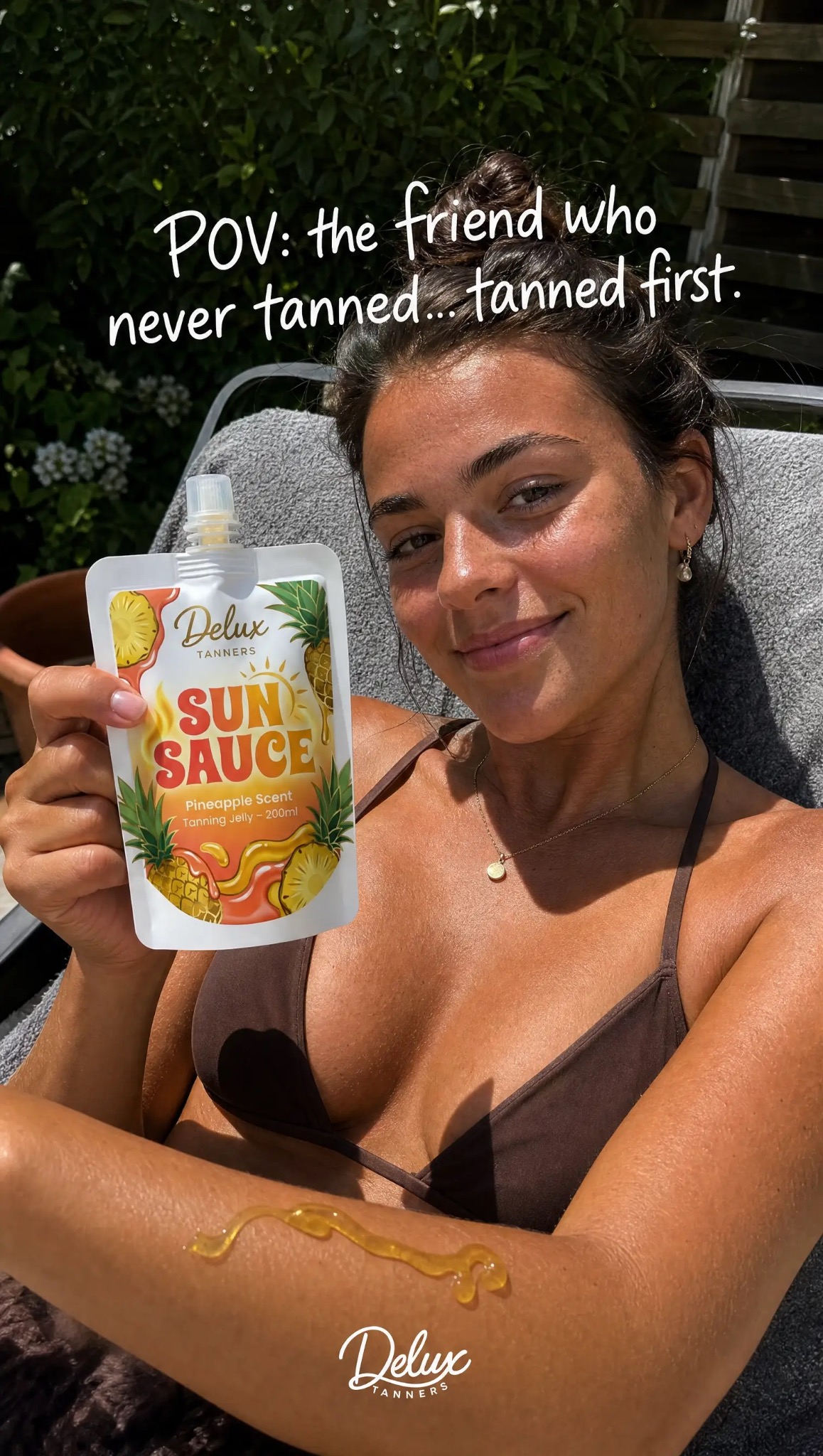 Delux Tanners Facebook ad
