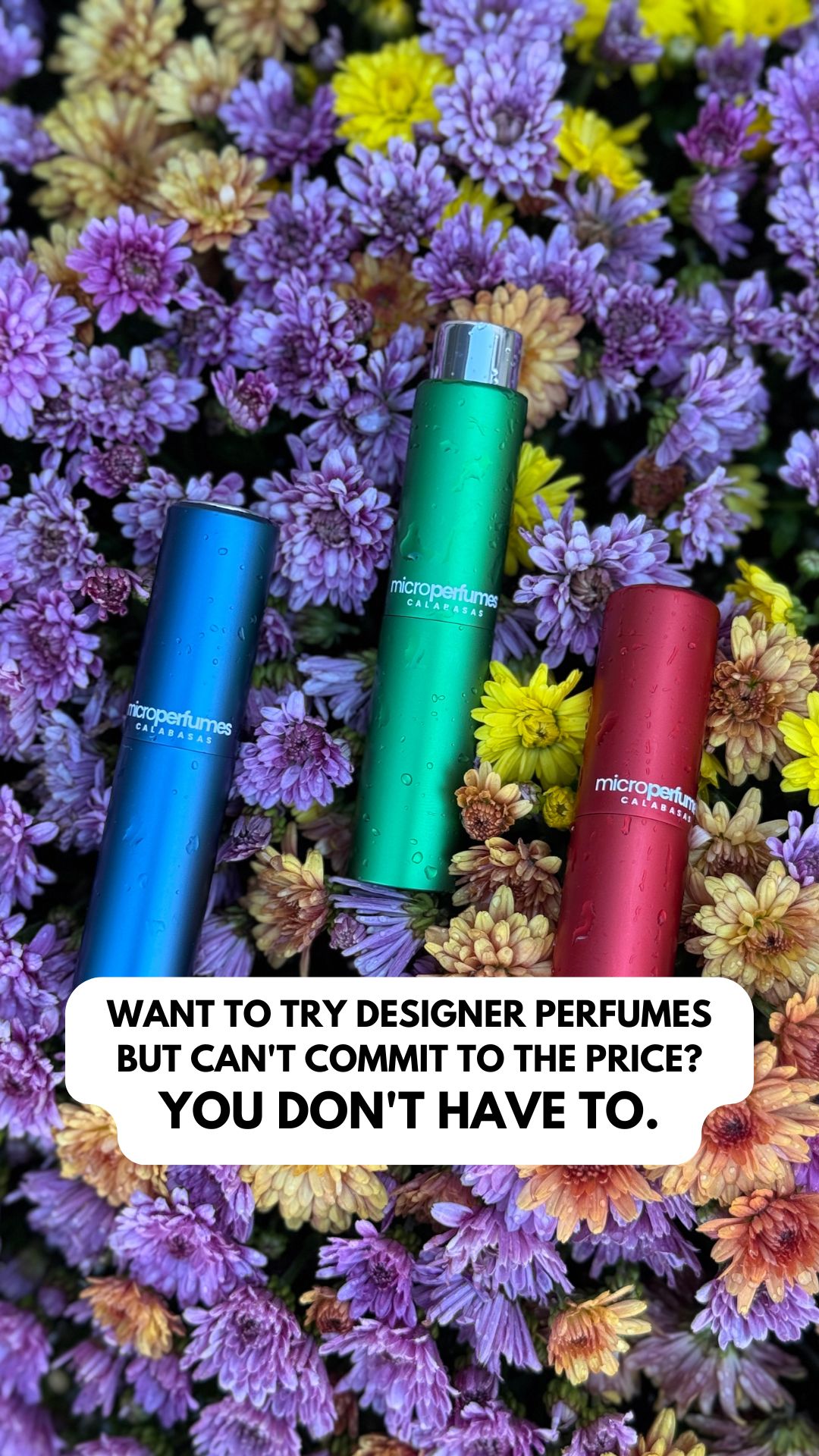 MicroPerfumes Facebook ad