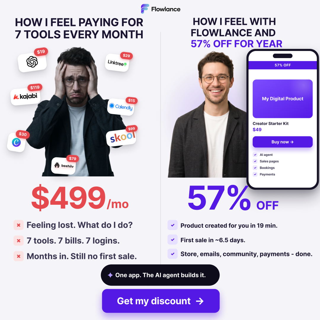 Flowlance Facebook ad