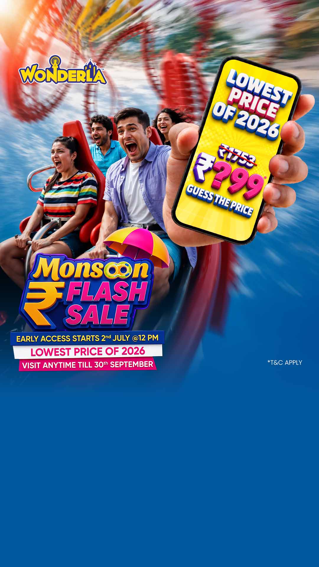 Wonderla Facebook ad
