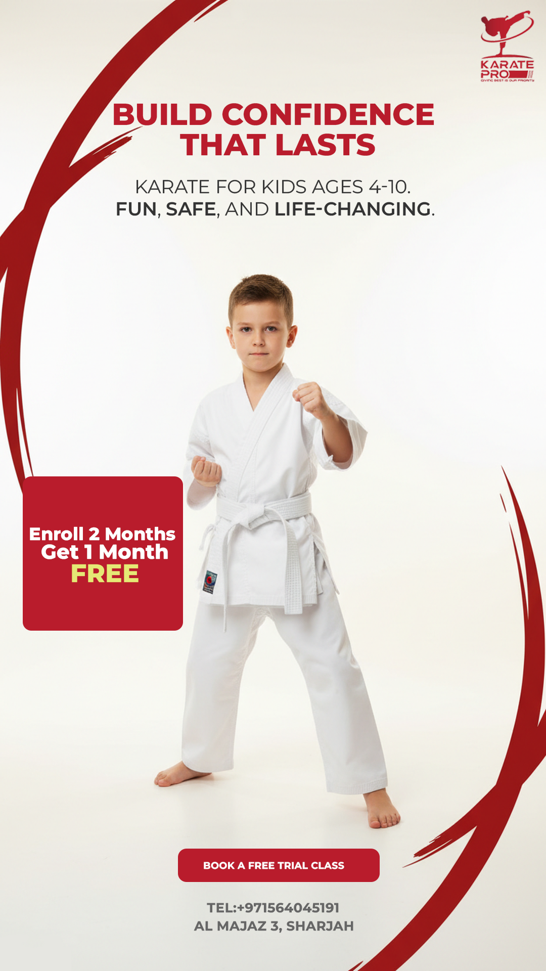 Karate Pro Facebook ad