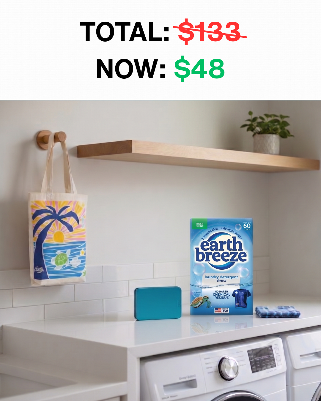 Earth Breeze Facebook ad
