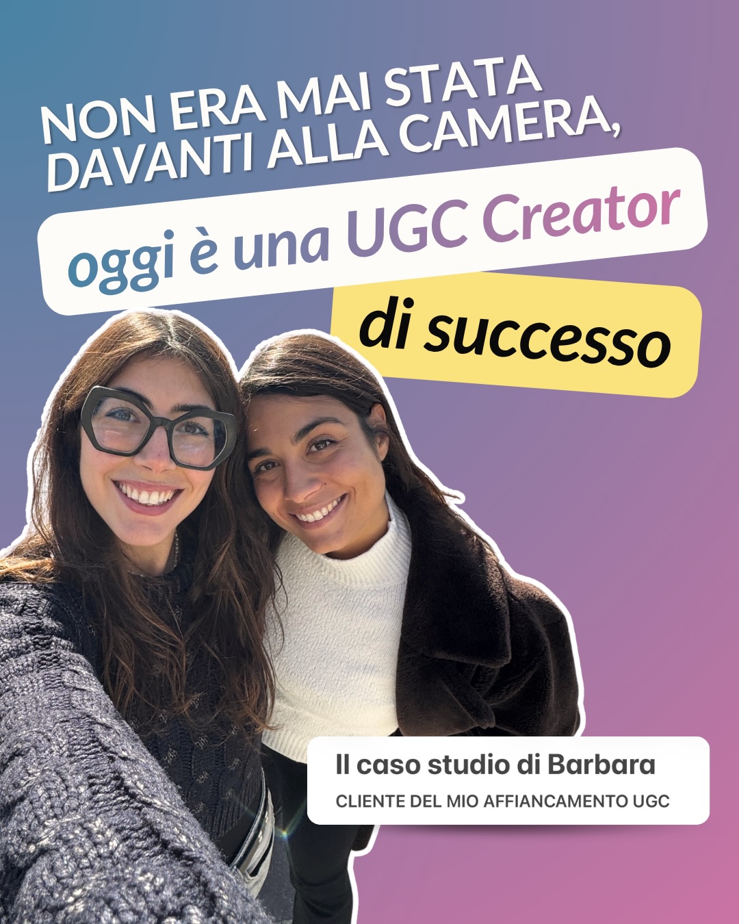 Noemi Colaianni UGC Coach Facebook ad: Per fare UGC devi per forza lasciare il…