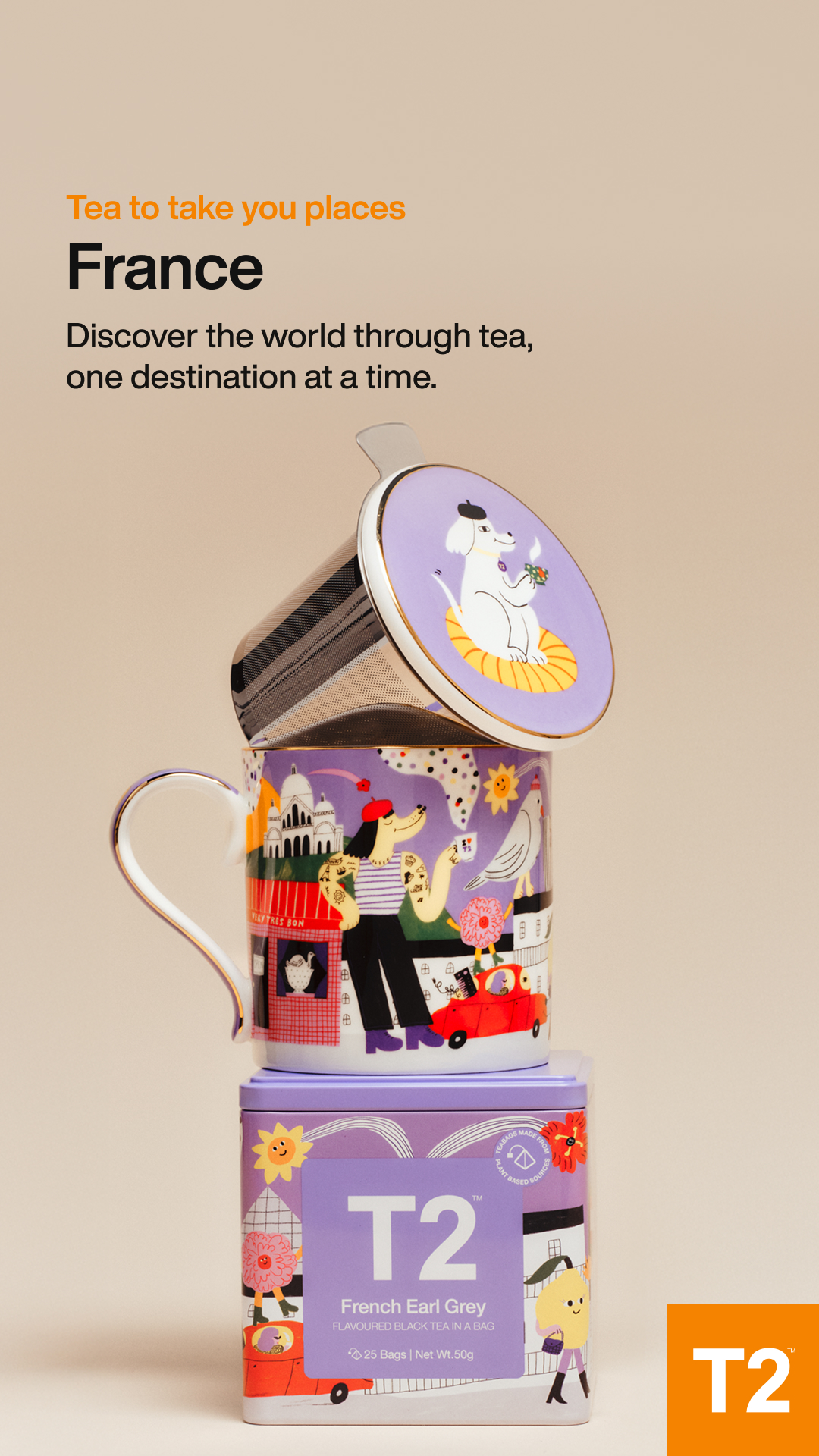 T2 Tea Facebook ad