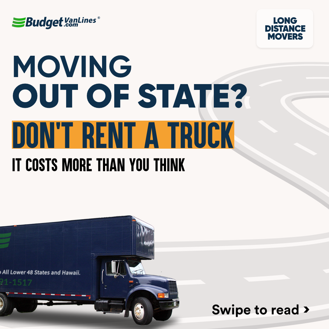 Budget Van Lines Facebook ad