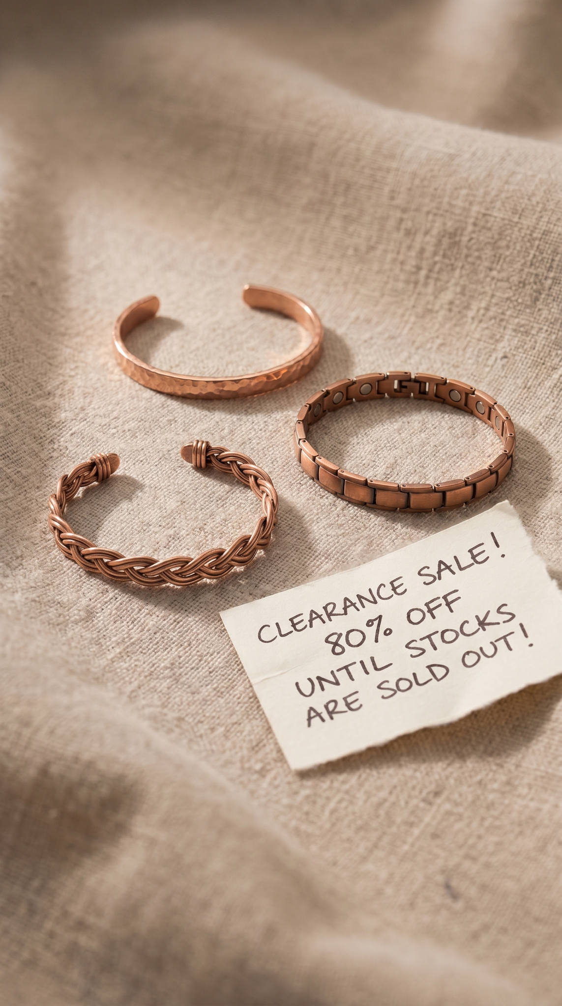 Cora's Copper Jewelry Facebook ad