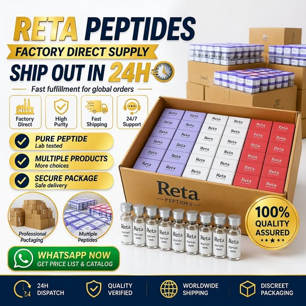 Peptide supplier Facebook ad: Premium Peptides with Direct Factory-Access