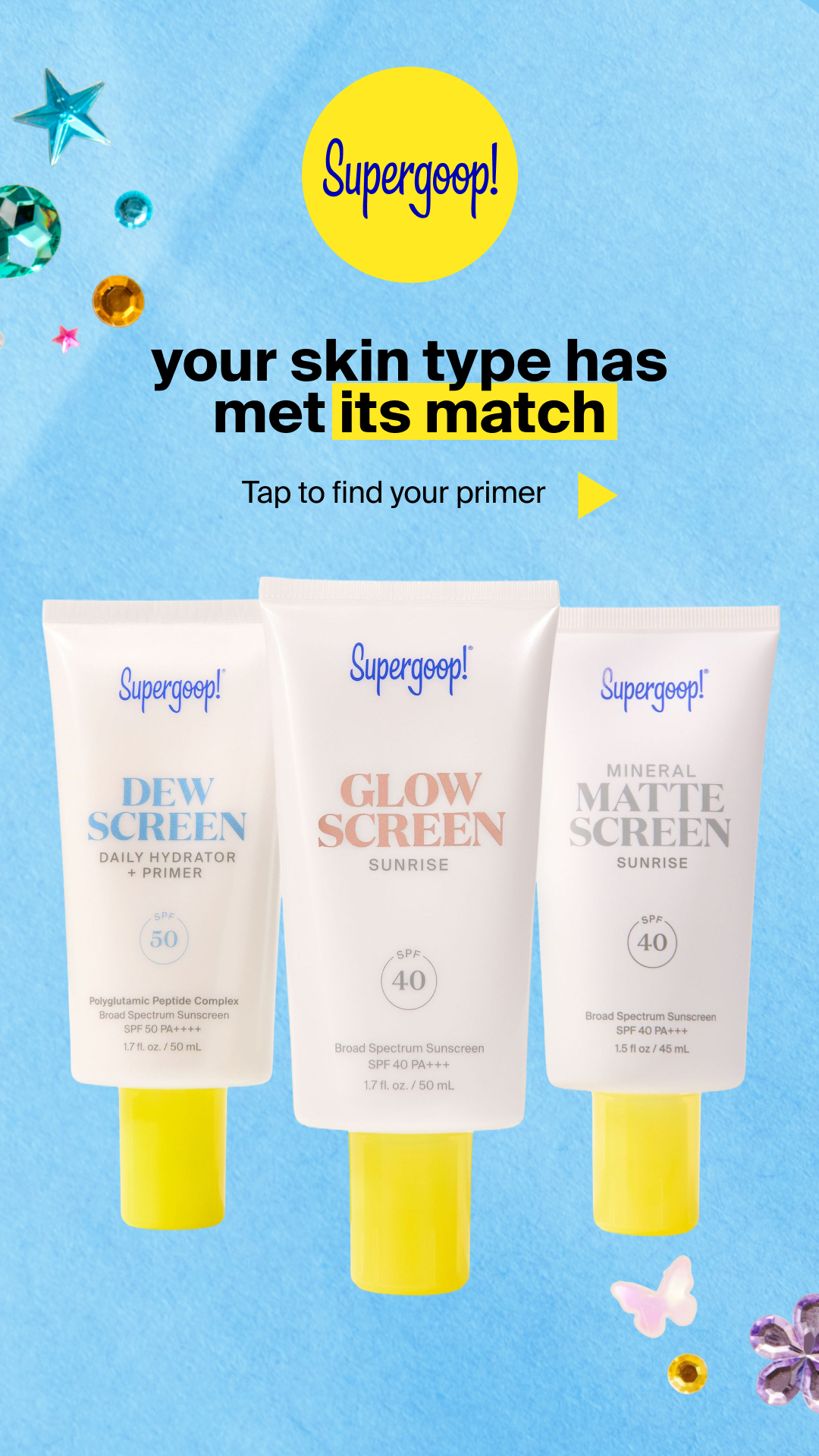 Supergoop Facebook ad