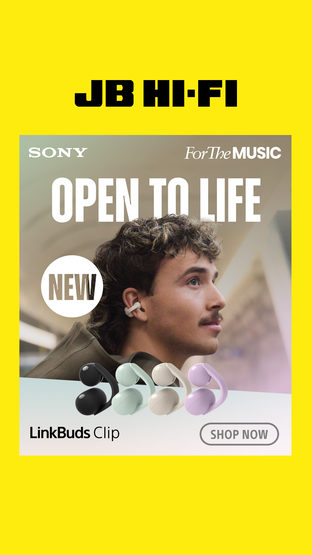 JB Hi-Fi Facebook ad